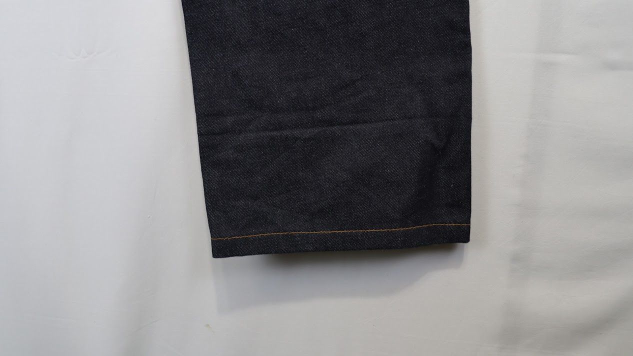 Helmut Lang o1rshd1 Turn up Jean RAW Denim Jeans in Blue Size US 32 / EU 48 - 14 Thumbnail