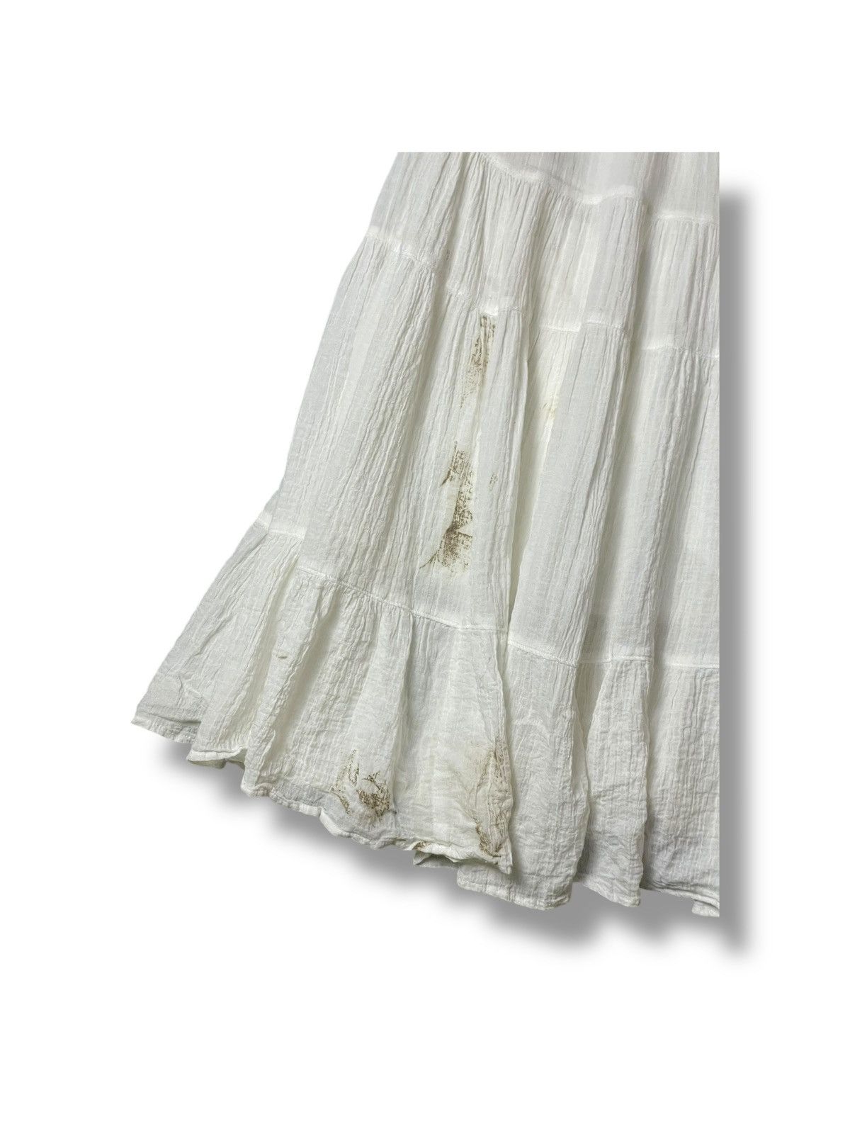 JW Anderson × Japanese Brand × Uniqlo Uniqlo x J.W Anderson Tiered Skirt (93) Size 24" / US 00 / IT 34 - 4 Thumbnail