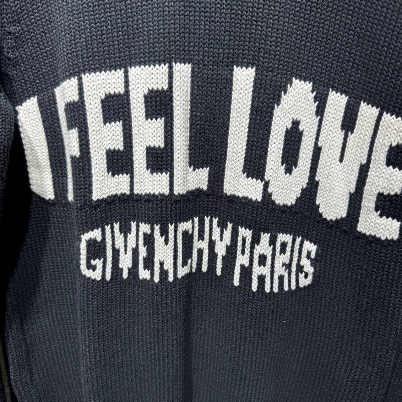 Givenchy Givenchy “I Feel Love” Knitted sweatshirt Size US S / EU 44-46 / 1 - 3 Thumbnail