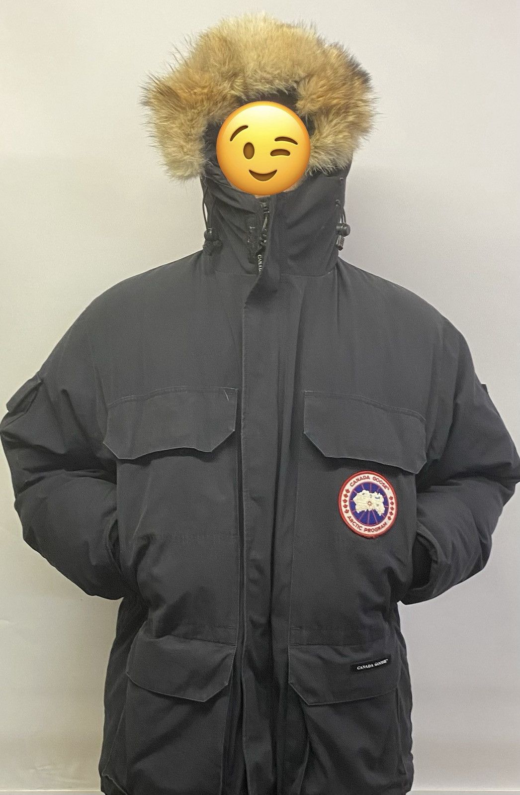 Legendary Canada Goose Expedition parka Jacket Coyote fur