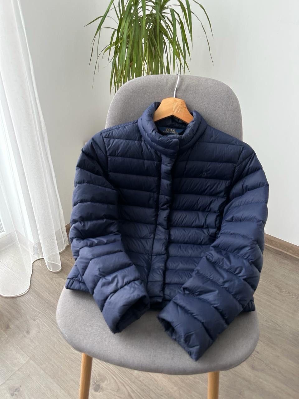 Polo Ralph Lauren × Vintage Vintage Polo Ralph Lauren Navy Micro Puffers Jacket Size US XXS / EU 40 - 12 Thumbnail