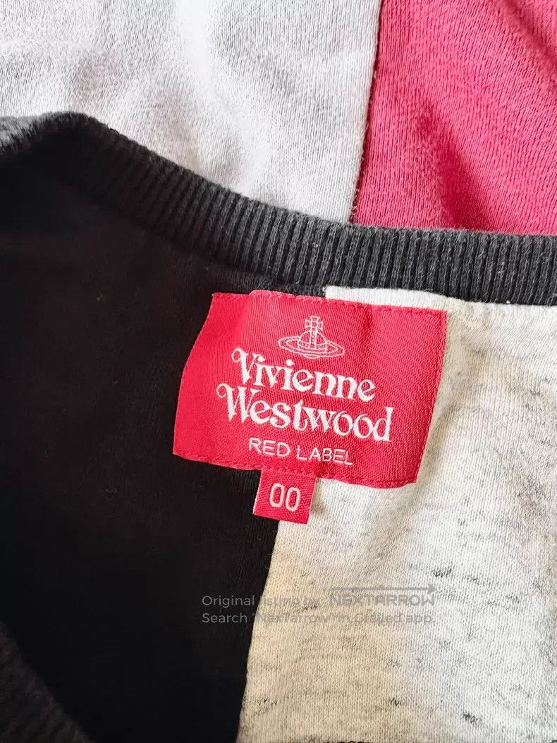 Vivienne Westwood Vivienne Westwood Color-Blocked Saturn Logo Hoodie Size ONE SIZE - 7 Thumbnail