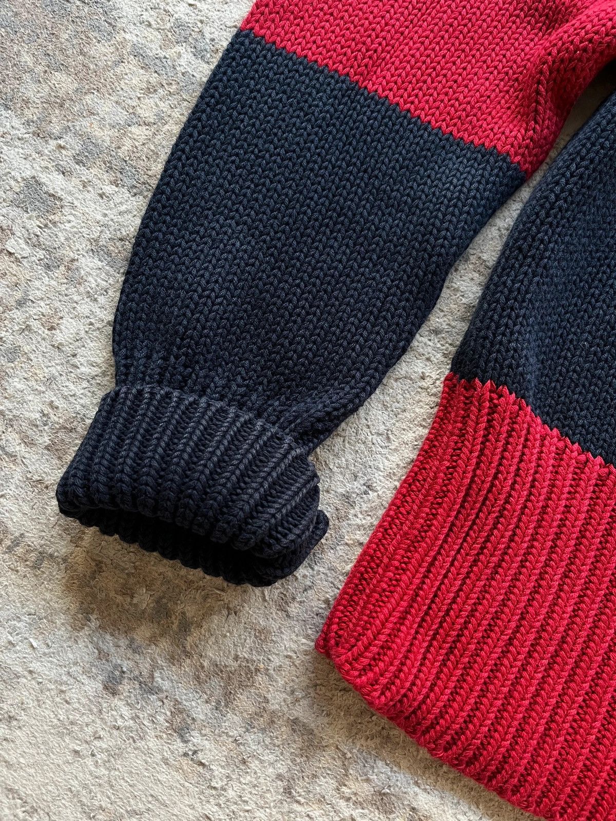 Polo Ralph Lauren OG Polo Ralph Lauren Stadium 1992 P.Wing Sweater Unique 1/1 Size US L / EU 52-54 / 3 - 6 Thumbnail