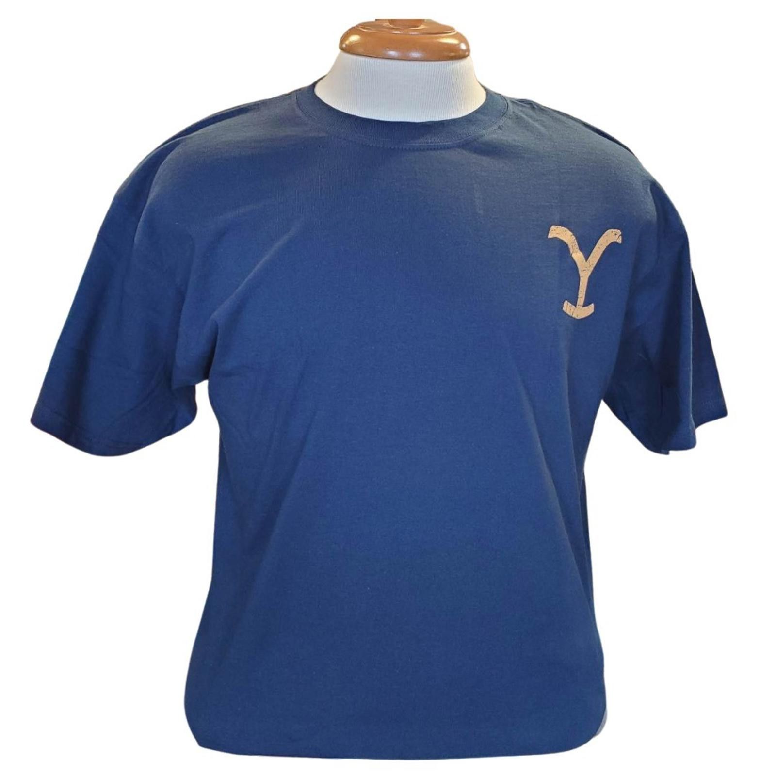 HOLLYWOOD RANCH MARKET Yellowstone Navy Dutyon Ranch T-shirt Size XL Size US XL / EU 56 / 4 - 1 Thumbnail