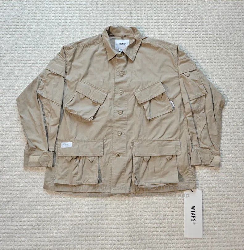 Wtaps Wtaps Ten-Pocket Camo Work Shirt Size US M / EU 48-50 / 2 - 1 Thumbnail