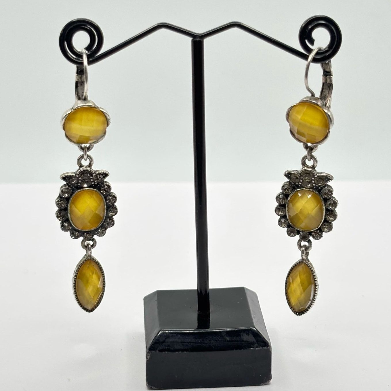 Avon Celli Vintage Yellow Avon Earrings Size ONE SIZE - 2 Thumbnail
