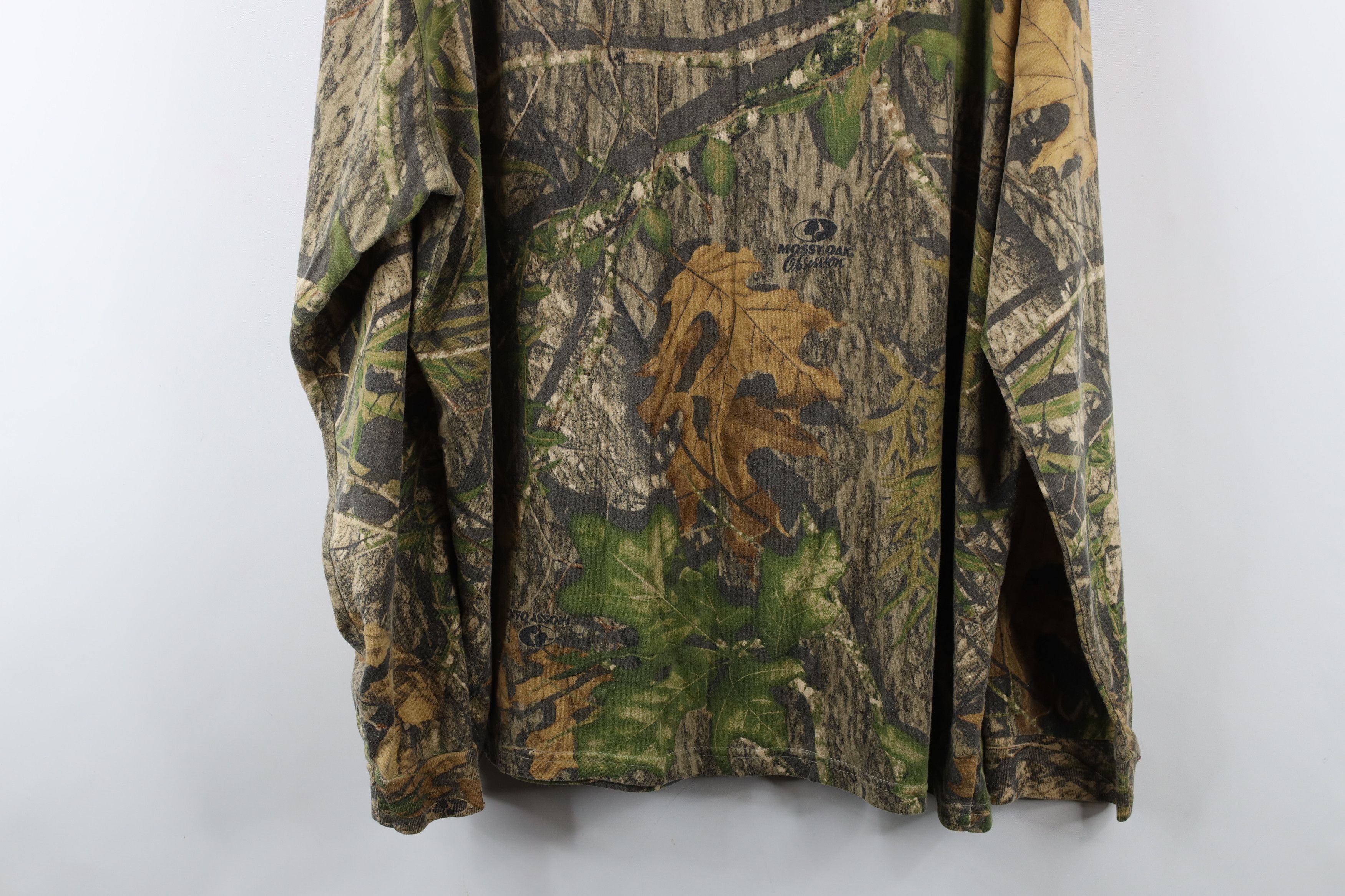 Vintage Vintage Y2K Streetwear Camouflage Long Sleeve T-Shirt Size US XXL / EU 58 / 5 - 10 Thumbnail