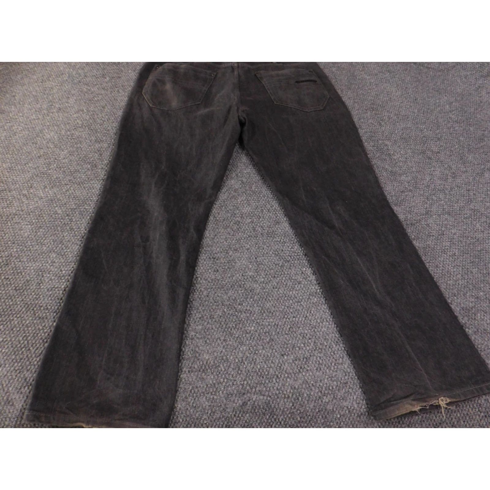 Sean John VINTAGE Sean John Jeans Mens 40x34 Black Gray Denim Hamilton Straight Leg 5 Pocket Wash Size US 40 / EU 56 - 7 Thumbnail