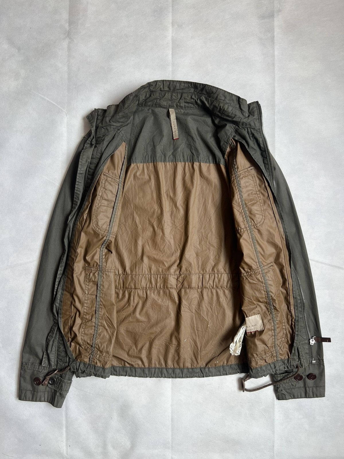 Zara Zara Multipocket Bondage Military Style Jacket Size US M / EU 48-50 / 2 - 2 Thumbnail
