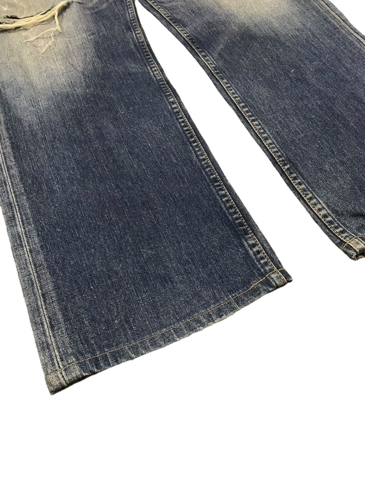 Levi's Vintage 90s Levis 505 Mud Wash Distressed Grunge Jeans Size US 34 / EU 50 - 9 Thumbnail