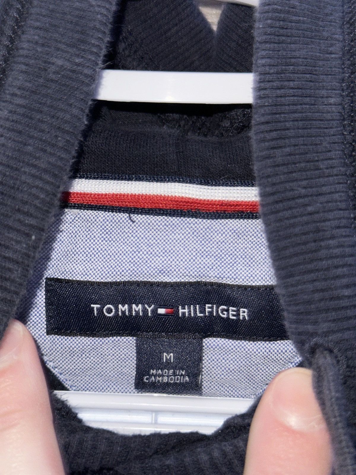 Tommy Hilfiger Tommy Hilfiger Logo Hoodie – Navy Size US M / EU 48-50 / 2 - 2 Thumbnail