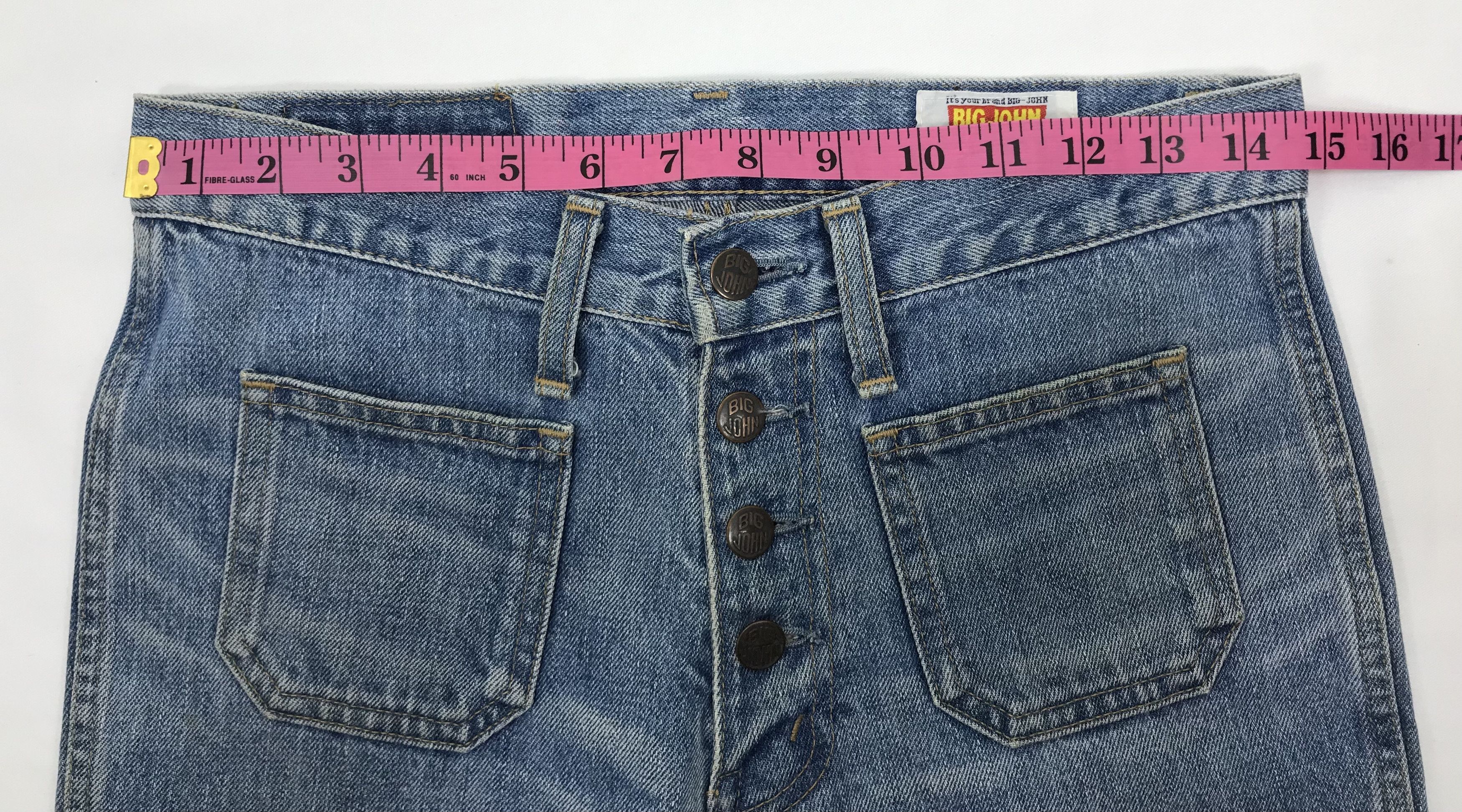 Big John Vintage Big John Bush Flare Bell Bottom Jeans Size 29" - 15 Thumbnail