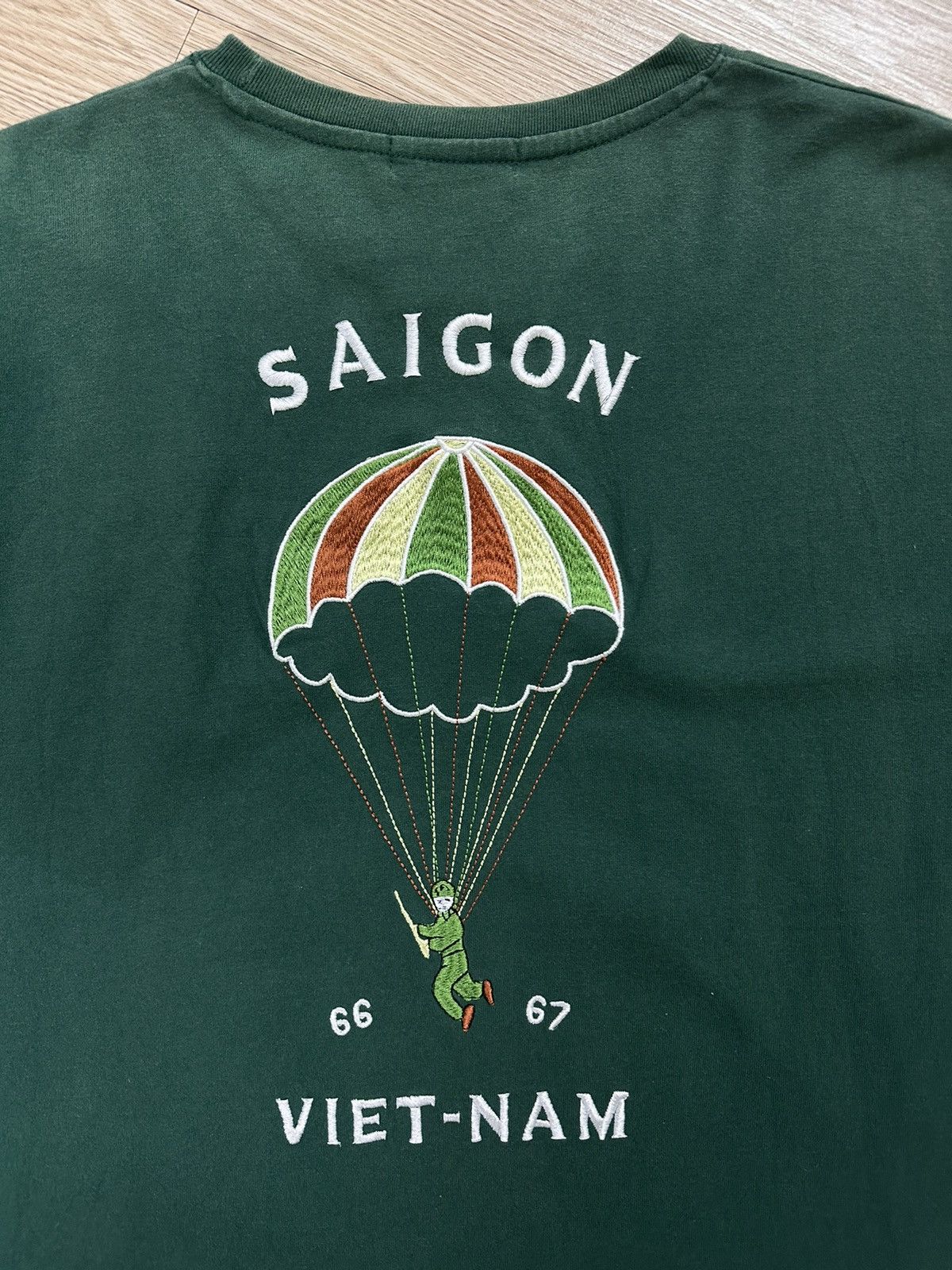 Rare Beautiful Niko And Saigon Vietnam 66/67 Sukajan Tee