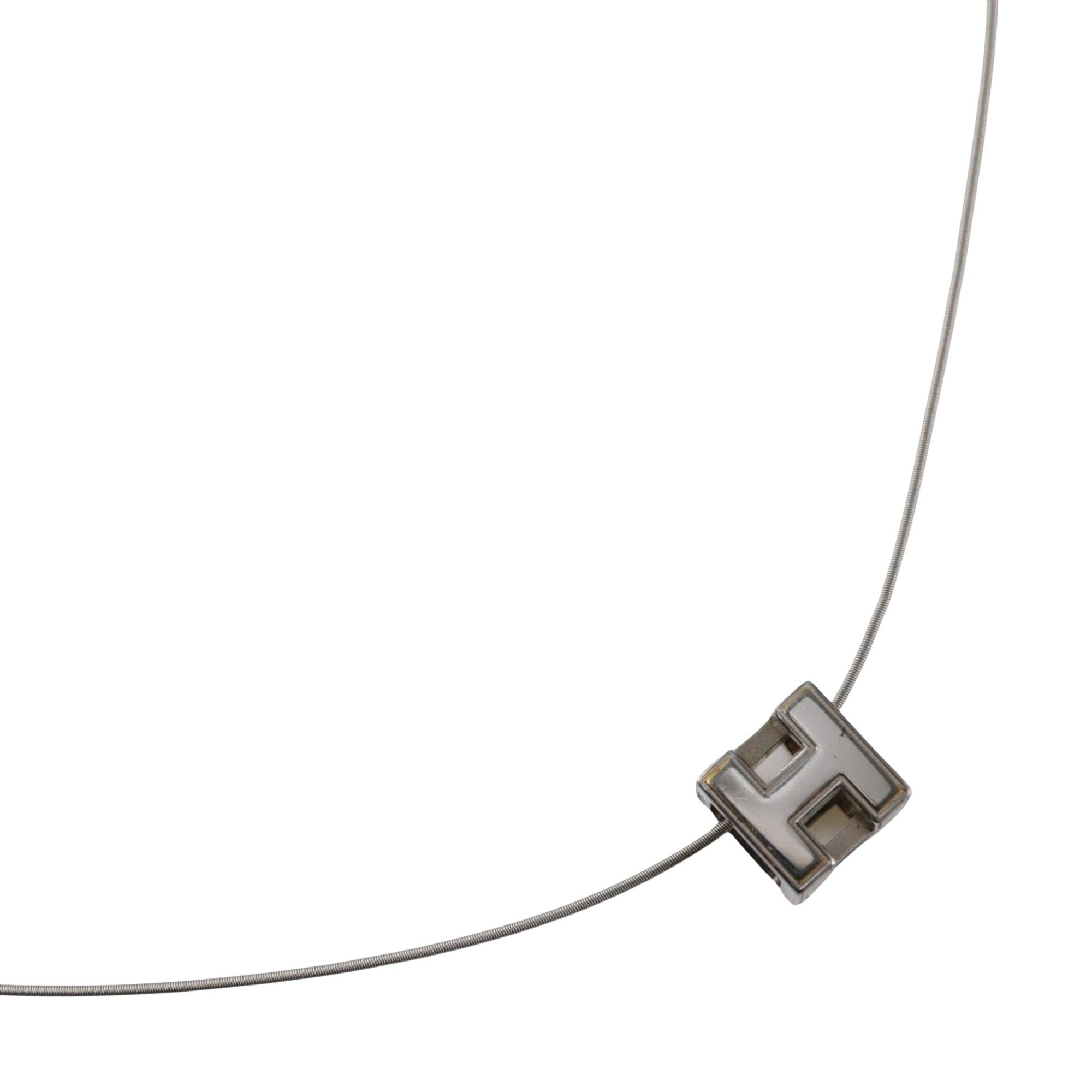 Hermes Hermès Cage d'H necklace Size ONE SIZE - 1 Thumbnail