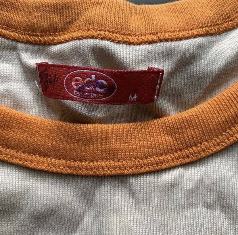Other × Vintage White and orange retro crop top Size M / US 6-8 / IT 42-44 - 3 Thumbnail
