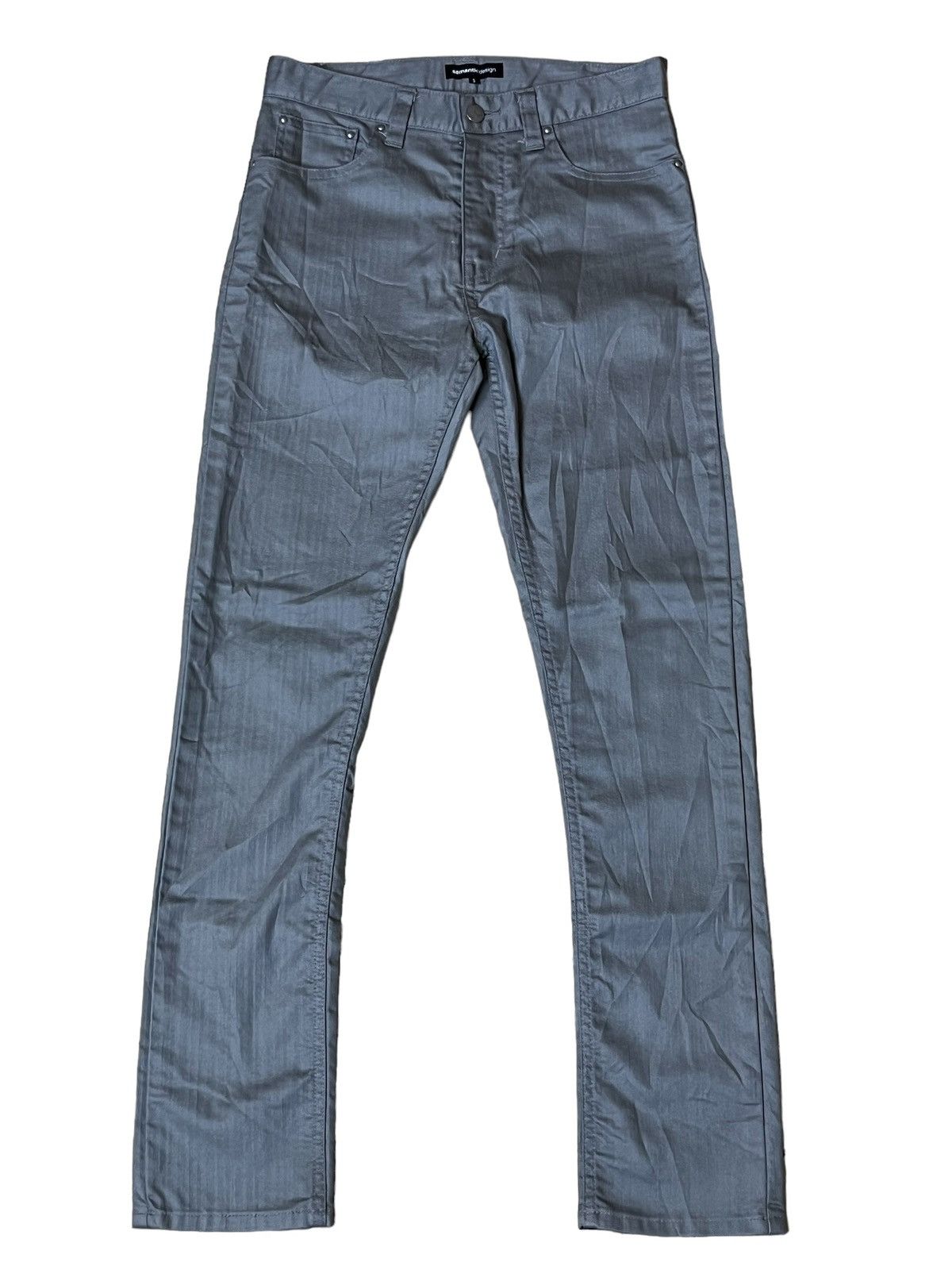 GRAIL🔥JAPANESE SEMANTIC DESIGN SKINNY FIT JEANS