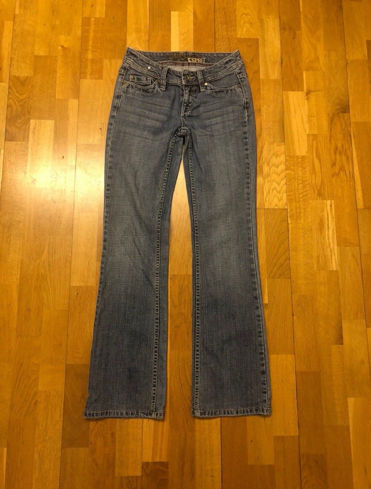 Esprit Esprit Vintage Denim Jeans Long Straight Fit High Quality Size 25" / US 0 / IT 36 - 1 Thumbnail
