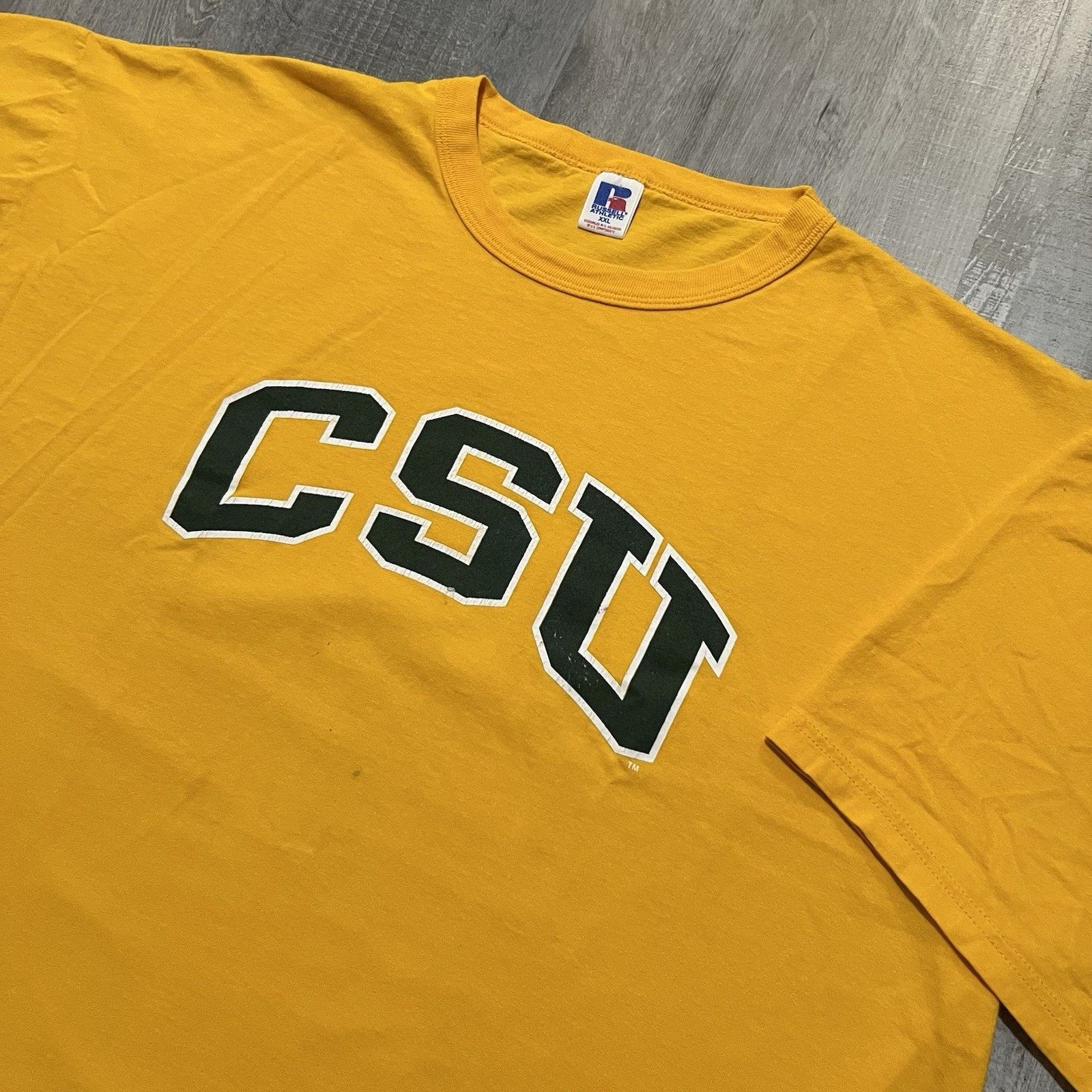 Russell Athletic VTG Colorado State University Rams Russell College T Shirt Size US XXL / EU 58 / 5 - 3 Thumbnail