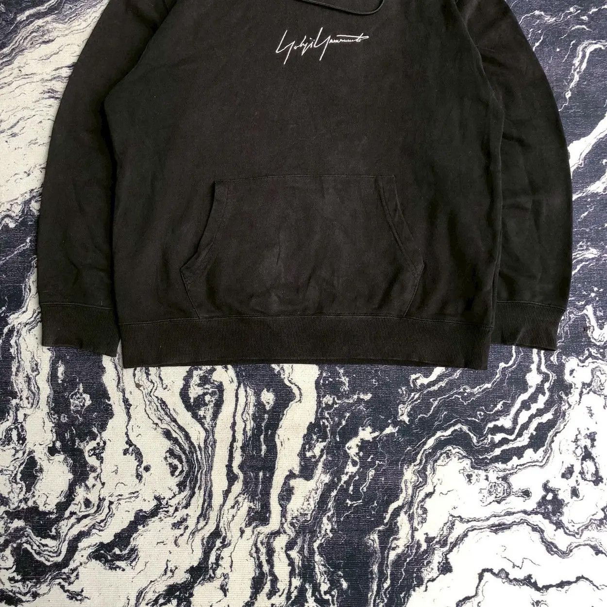 New Era x Yohji Yamamoto Embroidered Logo Hoodie