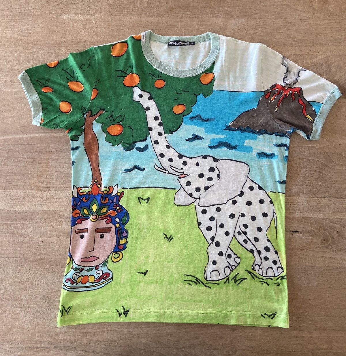 Dolce & Gabbana D@G elephant jungle Size US L / EU 52-54 / 3 - 1 Thumbnail
