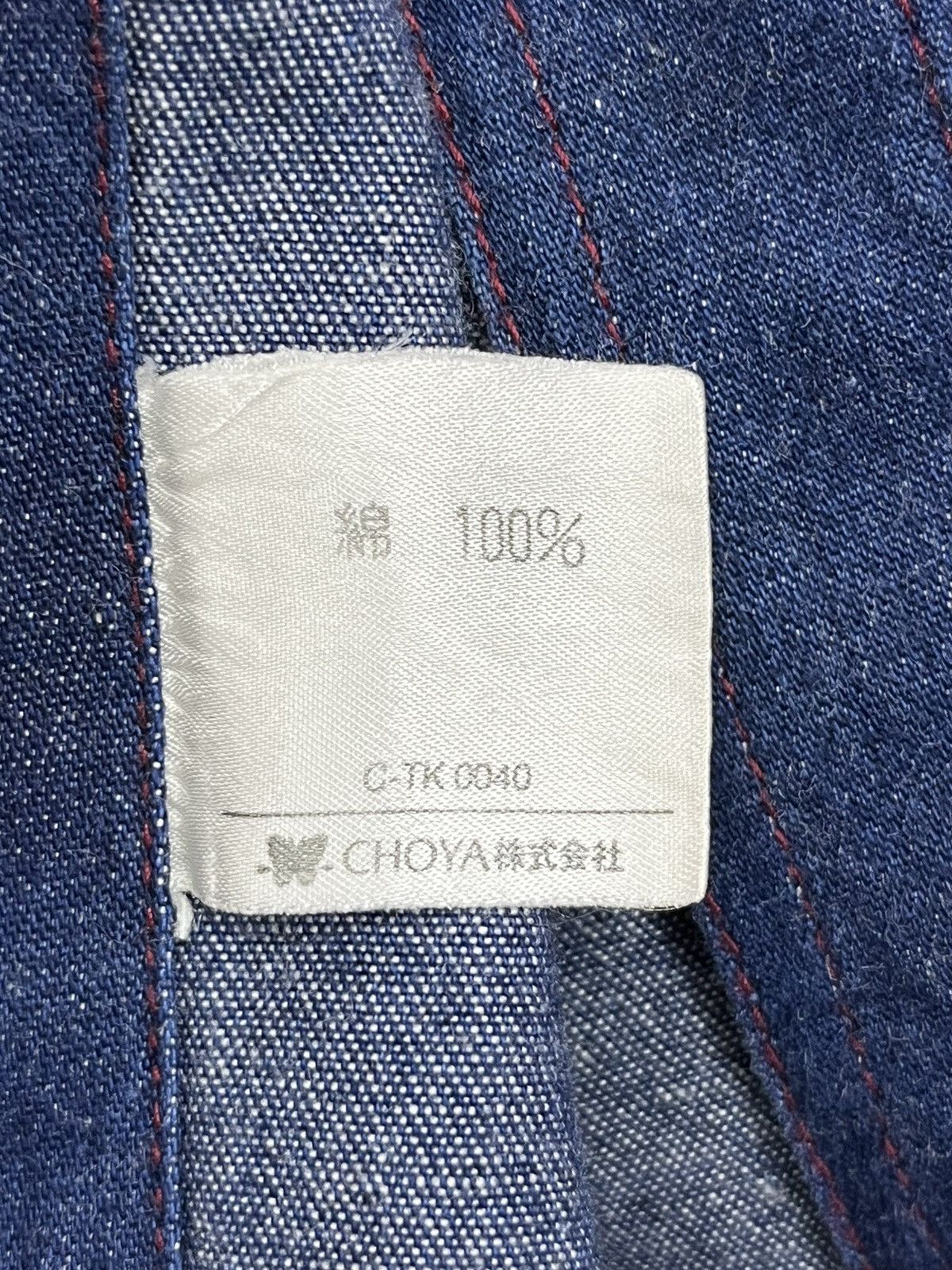 Kansai Yamamoto 🔥RARE 90’s KANSAI MAN FUN JEANS 7 Cuts Hybrid Cotton Shirts Size US M / EU 48-50 / 2 - 7 Thumbnail