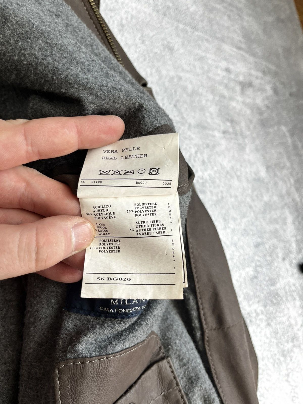 Boggi Boggi Milano Suede jacket Size US XL / EU 56 / 4 - 22 Thumbnail