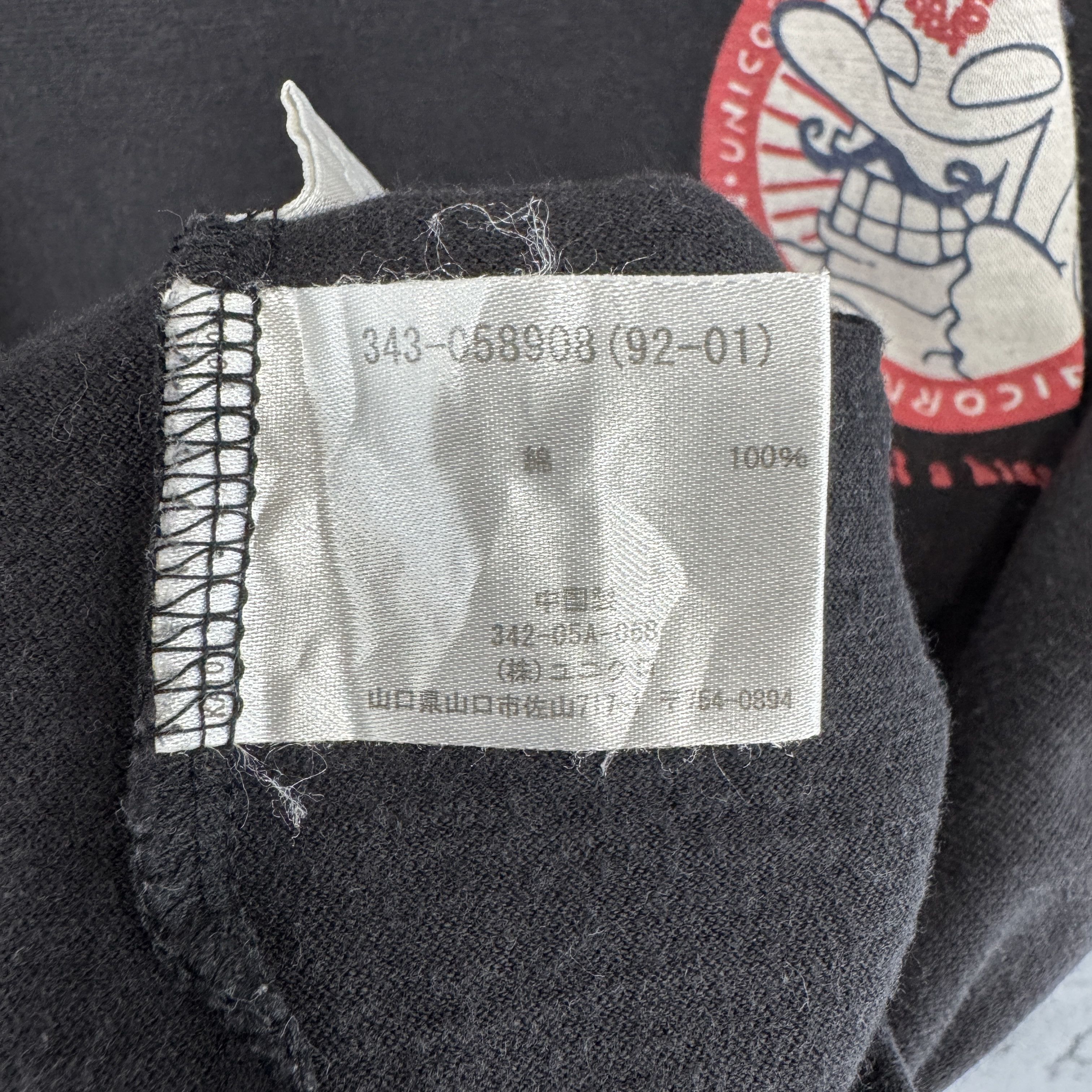 Vintage Rare Uniqlo Unicorn Tour 4946 C.S.A Sunfaded Tshirt Size US M / EU 48-50 / 2 - 8 Thumbnail