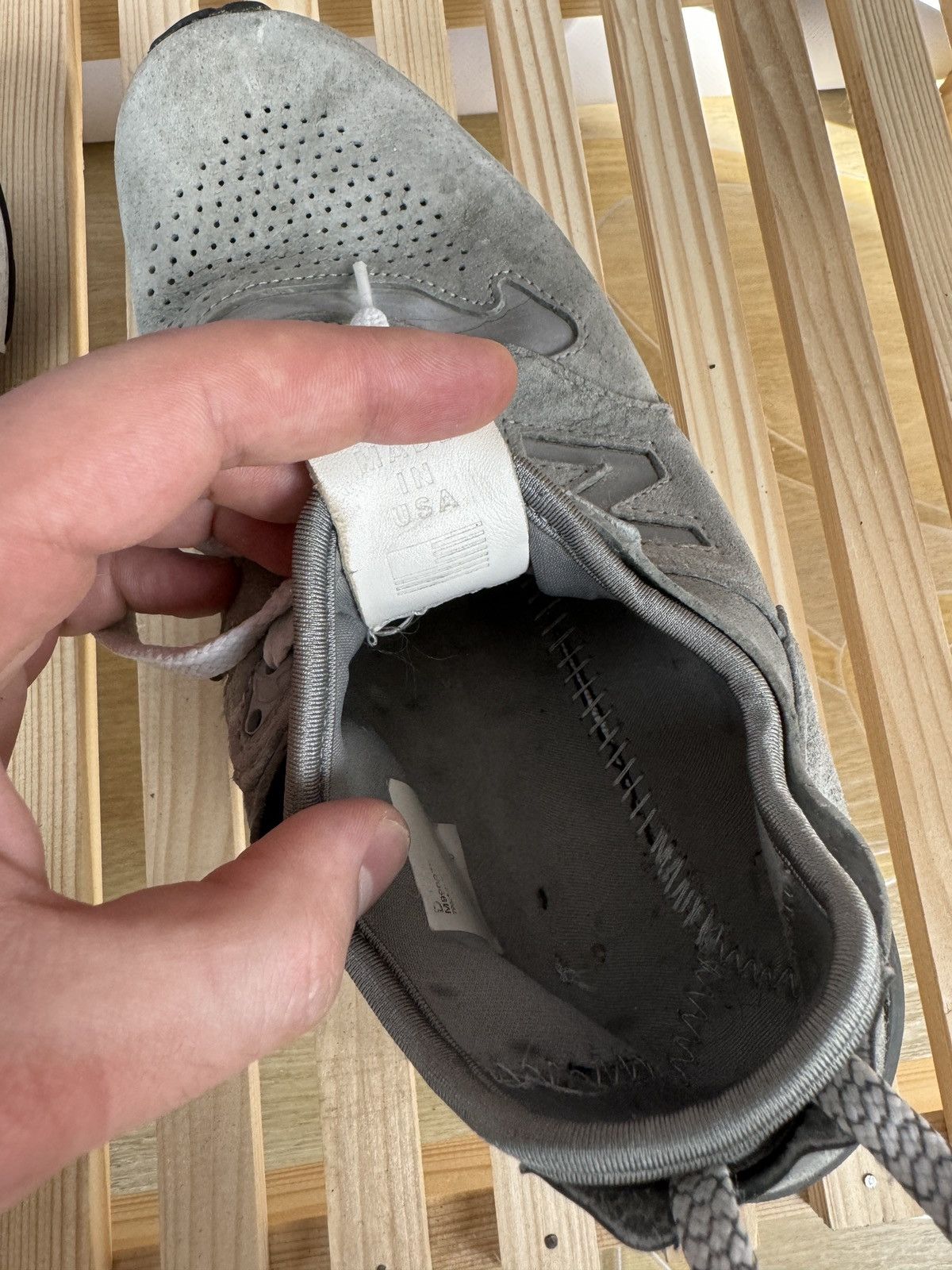 Other New Balance 999R made in USA grey low top sneakers Size US 8 / EU 41 - 21 Thumbnail