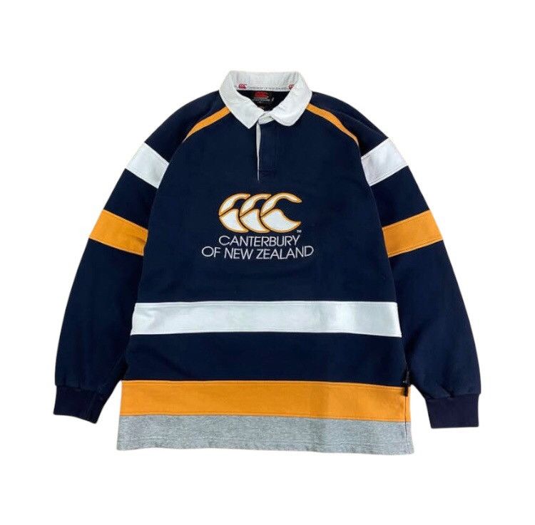 Canterbury of New Zealand × Vintage Canterbury of New Zealand Celebrating 100 Years Rugby Polos Size US XL / EU 56 / 4 - 1 Thumbnail