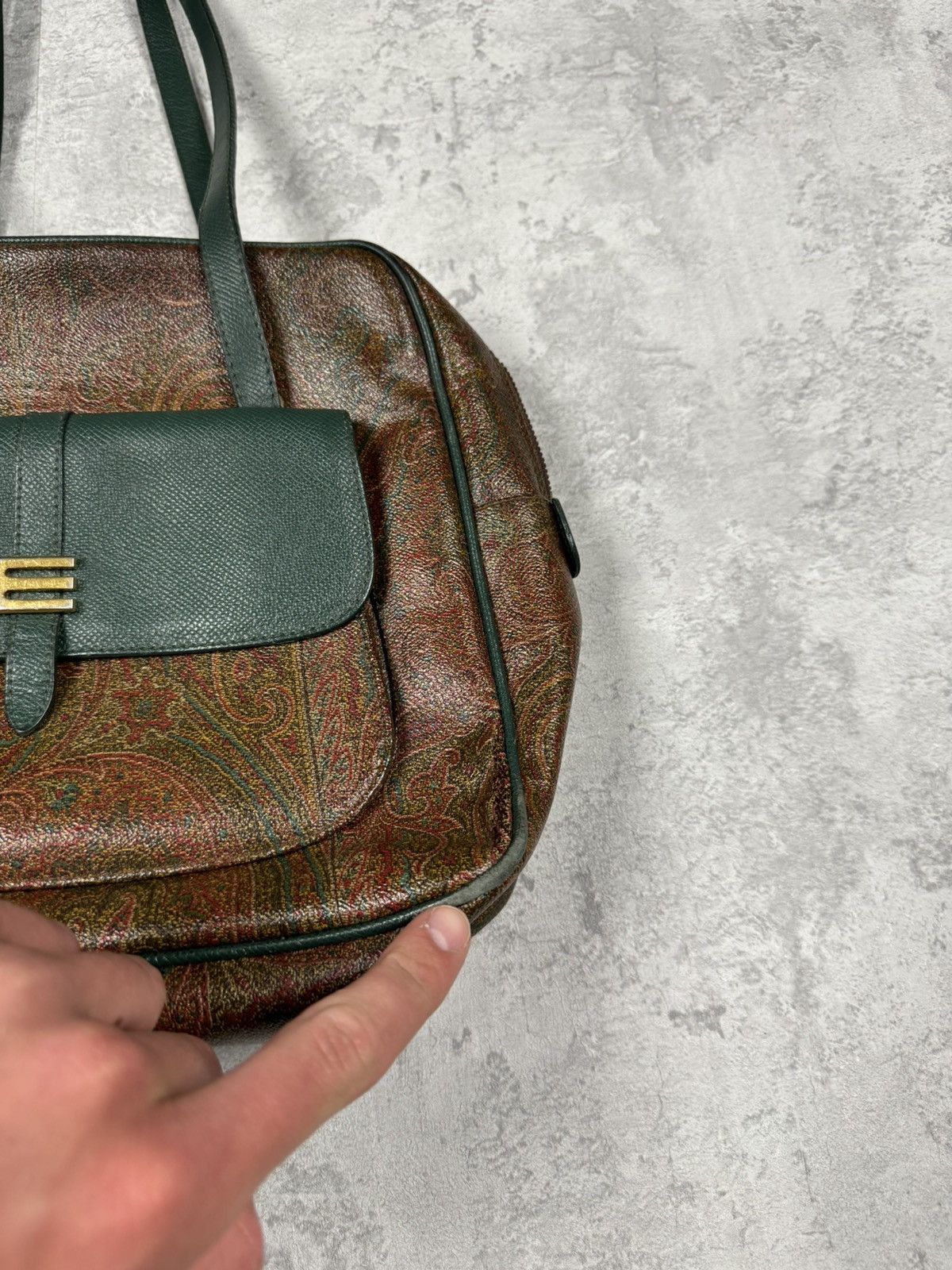 Etro Vintage ETRO Patterned Shoulder Bag Size ONE SIZE - 13 Thumbnail
