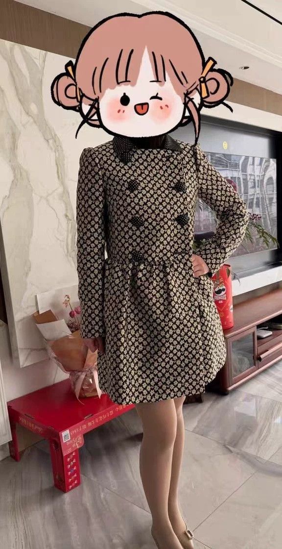 Valentino Valentino A jacquard jacket with small black flowers Size L / US 10 / IT 46 - 4 Thumbnail