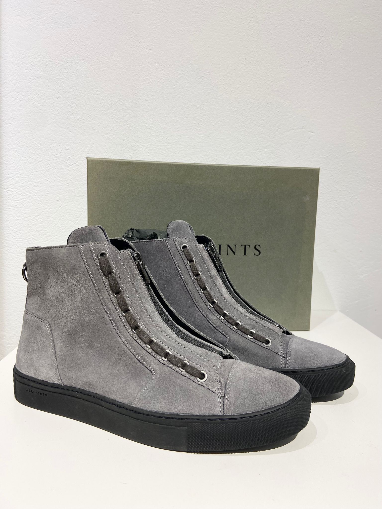 Allsaints AllSaints- Hi-Top Sneakers Size US 10 / EU 43 - 2 Thumbnail