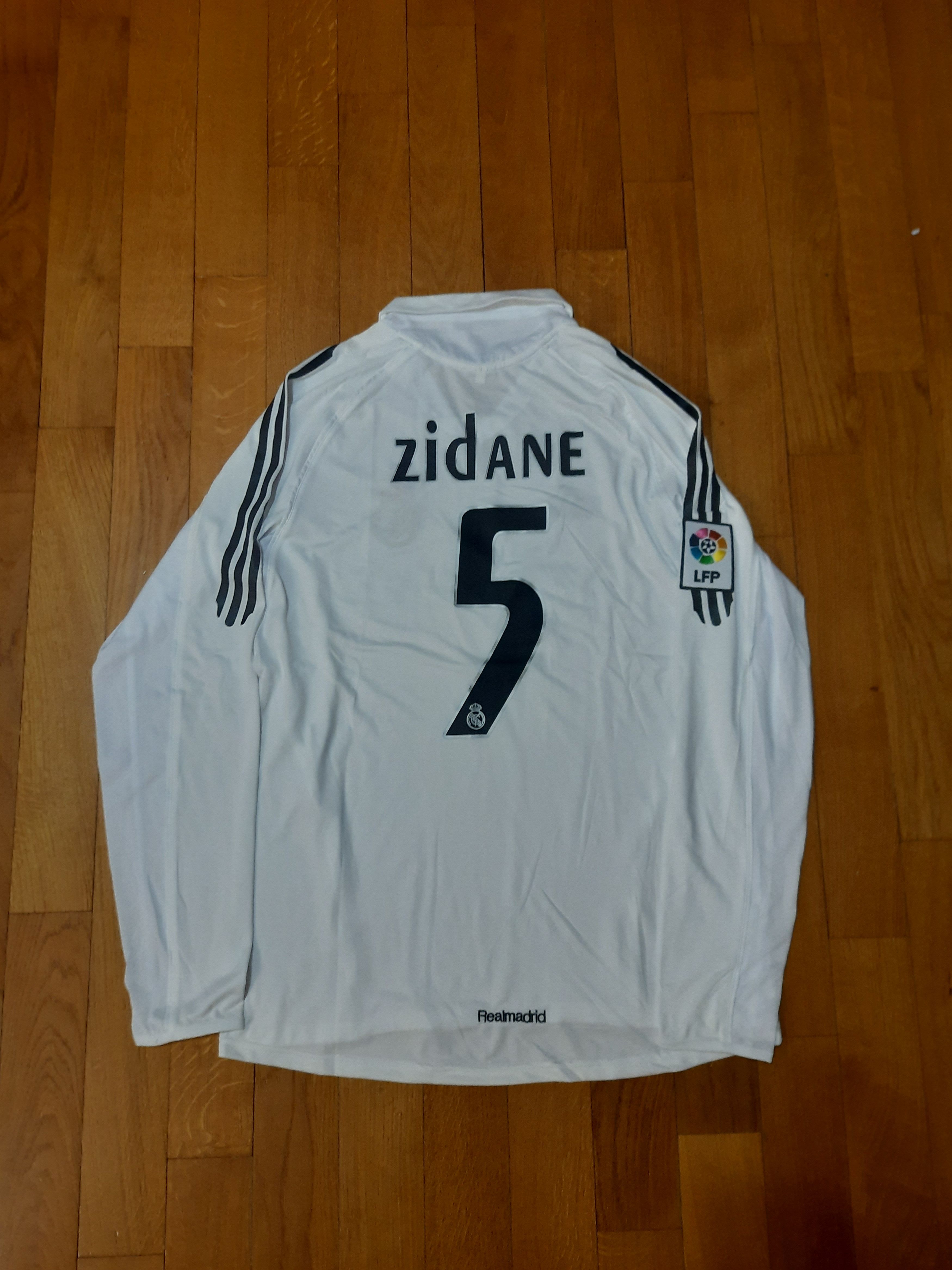 Other Zidane Real Madrid 2003 Soccer Jersey Shirt Size US L / EU 52-54 / 3 - 1 Thumbnail