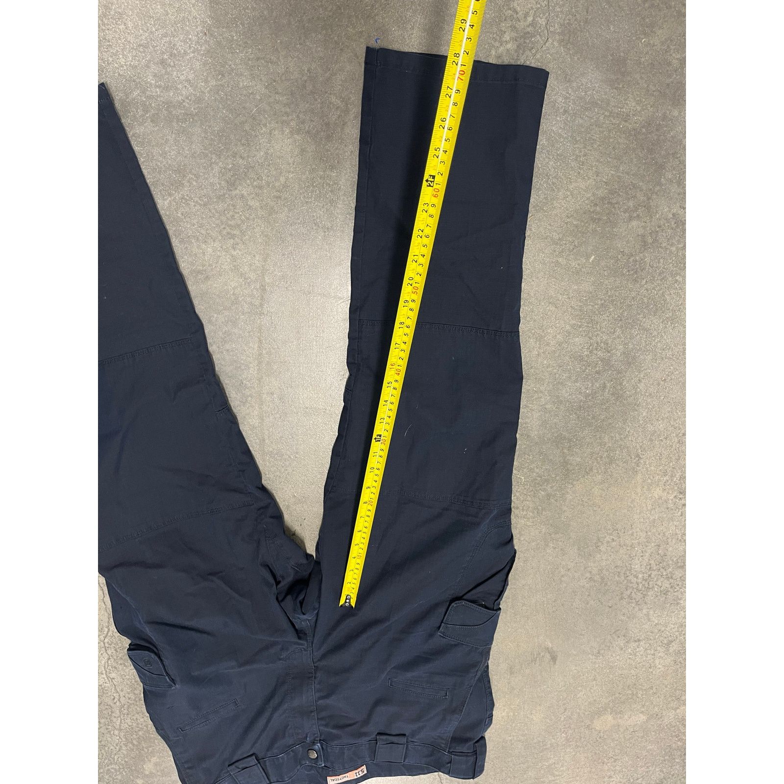 5.11 5.11 Tactical Men's 38x32 Blue Rip Stop Cargo Pants Size US 38 / EU 54 - 4 Thumbnail