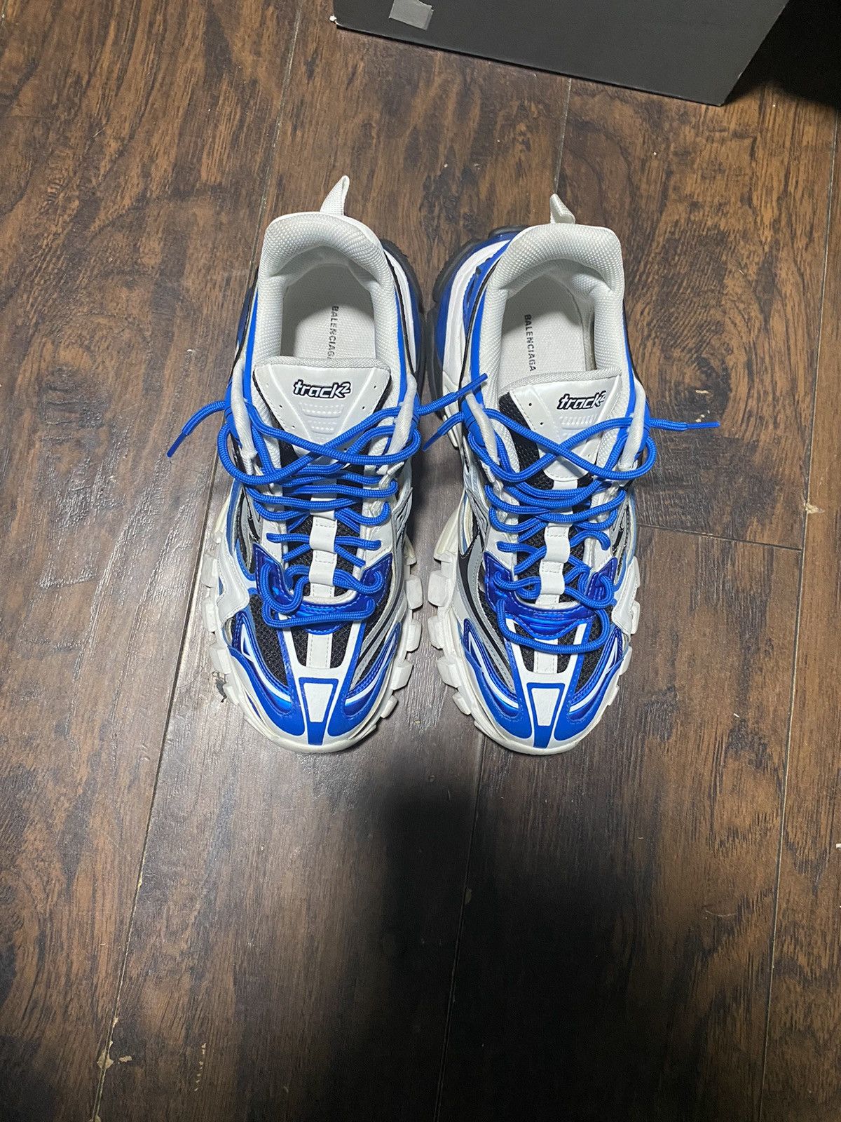 Balenciaga Blue Balenciaga Track 2s | Grailed