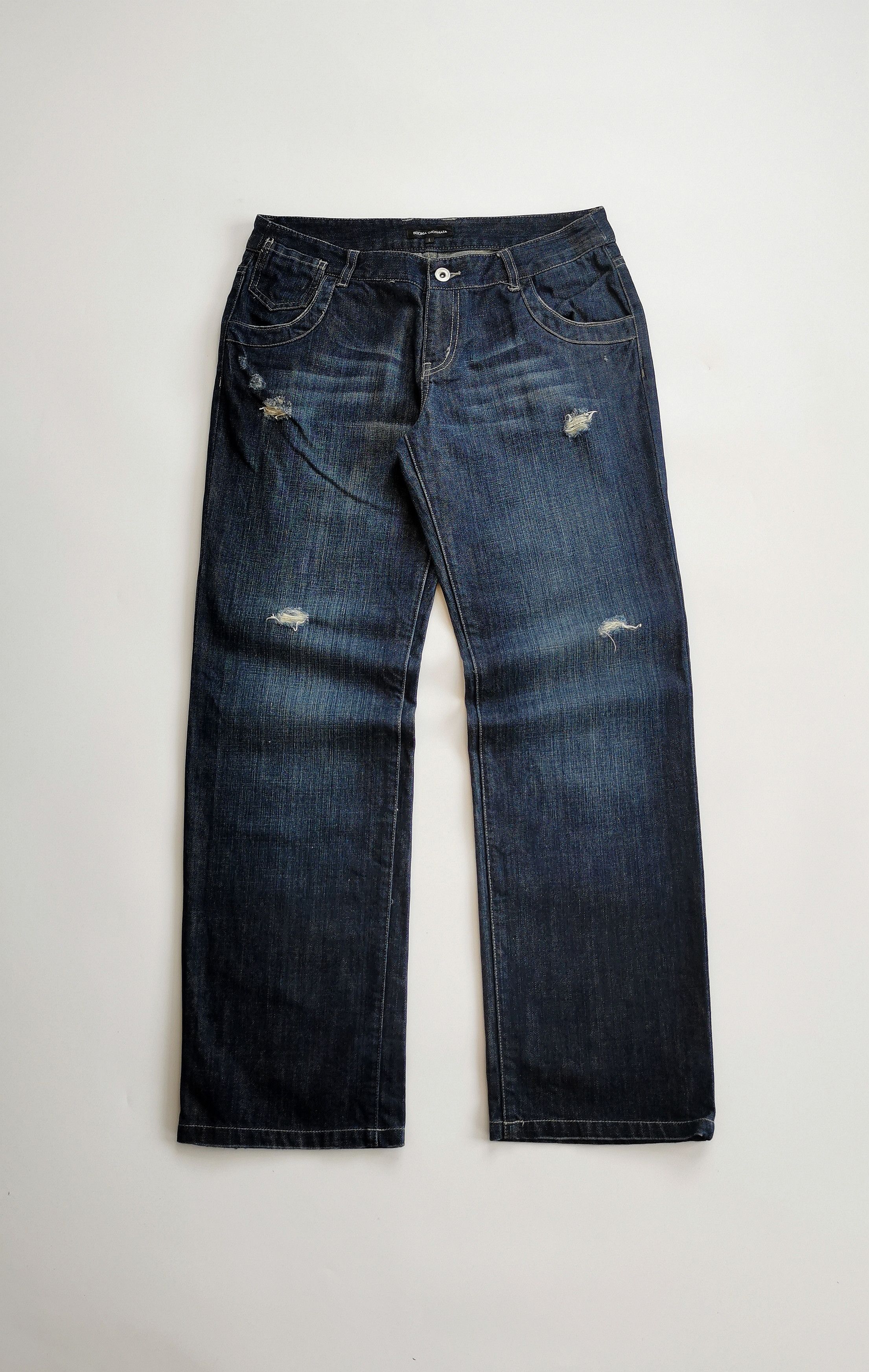 If Six Was Nine Buona Giornata Distressed Jeans Size US 30 / EU 46 - 1 Thumbnail