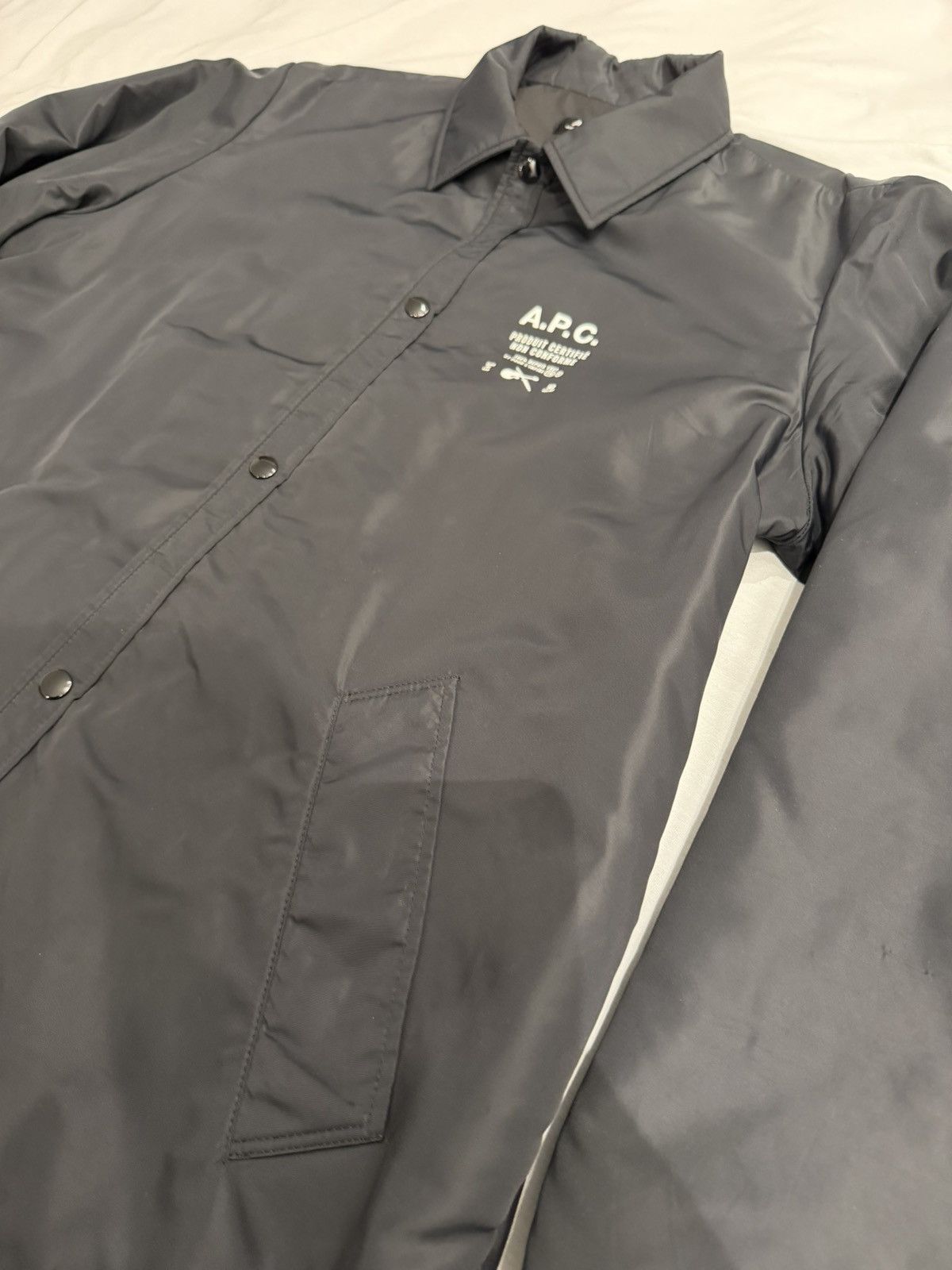 A.P.C. APC Coach Jacket sz: XXL Size US XXL / EU 58 / 5 - 2 Thumbnail