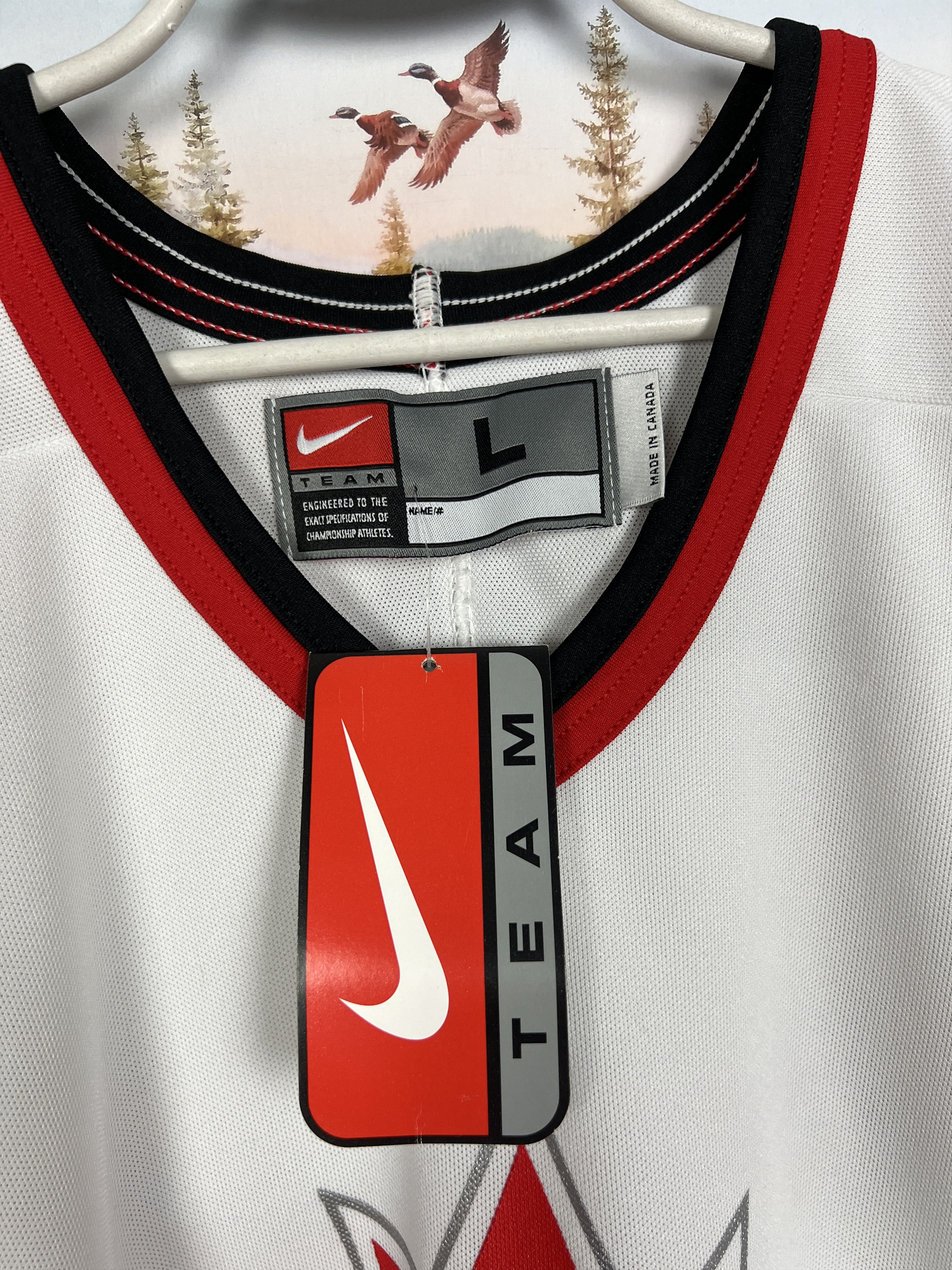 Nike Vintage Nike National Team Canada Ice Hockey Jersey New Size US L / EU 52-54 / 3 - 6 Thumbnail