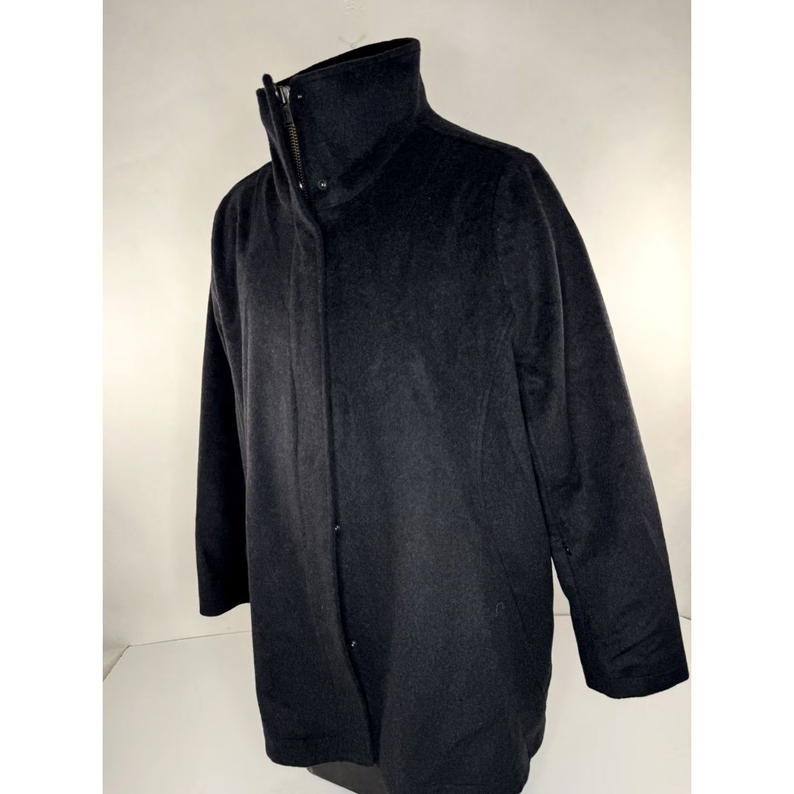 Pendleton PENDLETON Wool Western Jacket Coat - Mens XL - Wool Blend - Very Dark Gray / Black - Chore Ranch Field EXCELLENT Size US XL / EU 56 / 4 - 2 Thumbnail