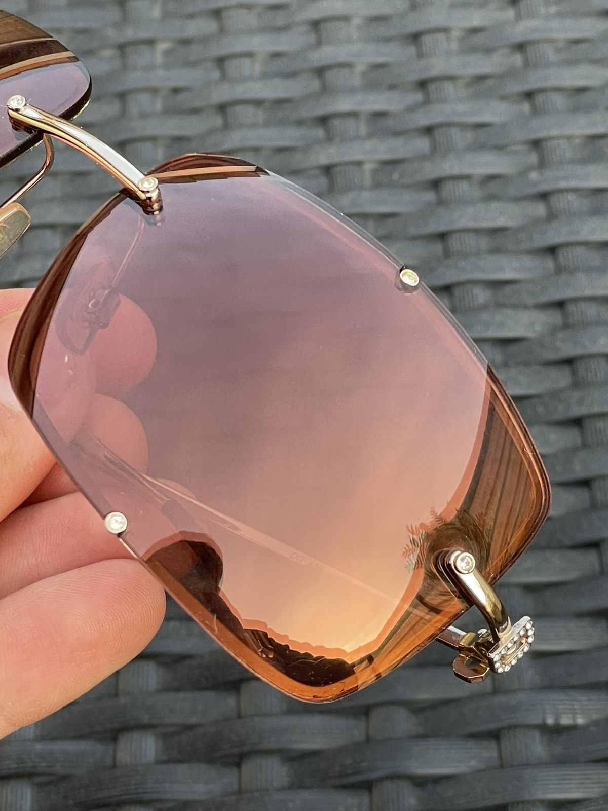 Dolce & Gabbana DOLCE & GABBANA DG 638S G64 Size ONE SIZE - 12 Thumbnail
