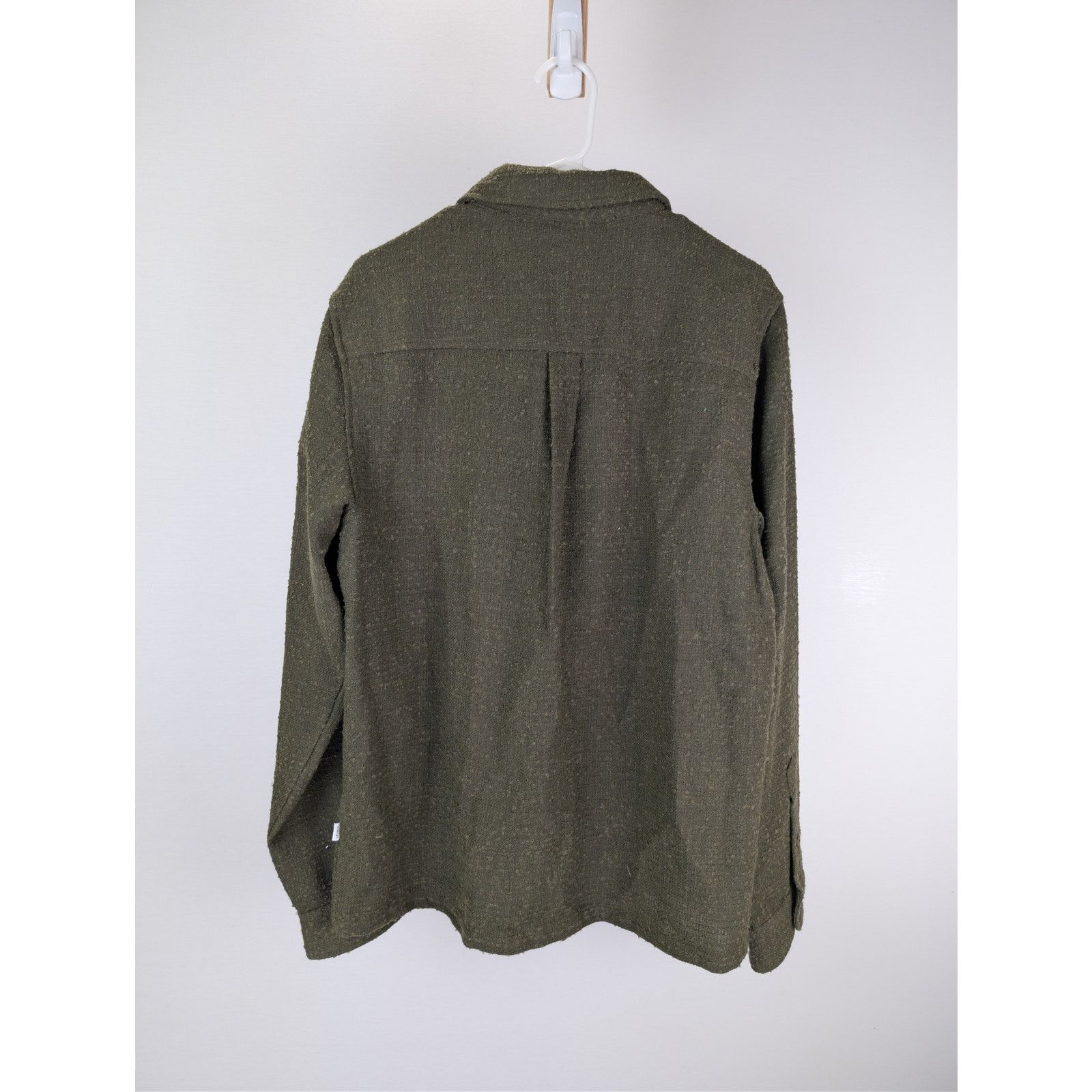 Les Deux o1rshd1 CC20 Kent Corduroy Shirt in Rosin Green Size US M / EU 48-50 / 2 - 15 Thumbnail