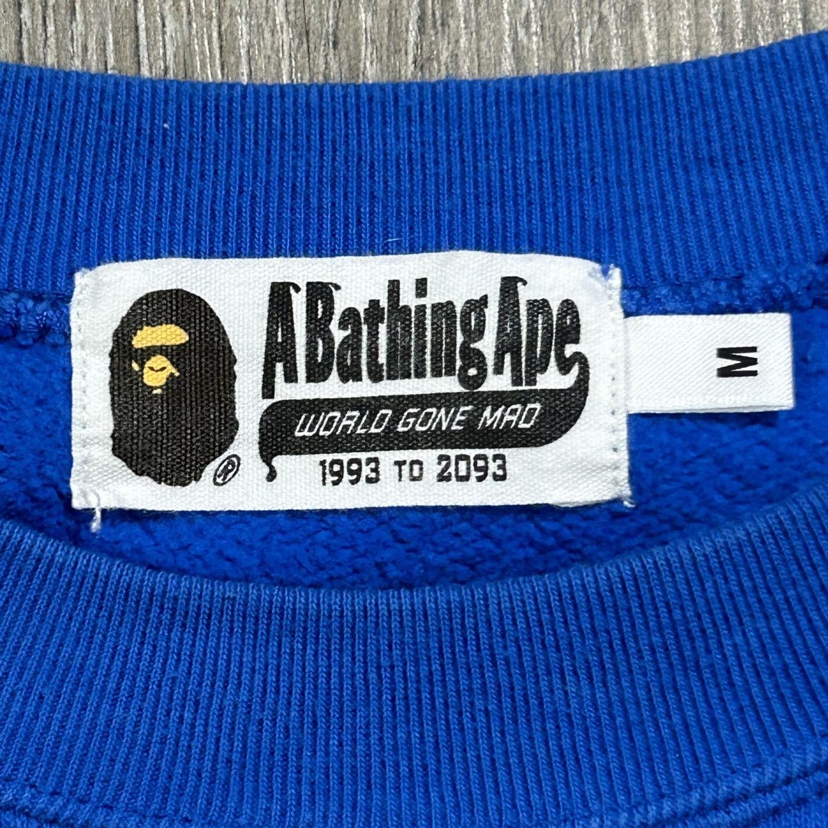 Bape BAPE Embroidered Shark Blue Sweatshirt Size US M / EU 48-50 / 2 - 5 Thumbnail