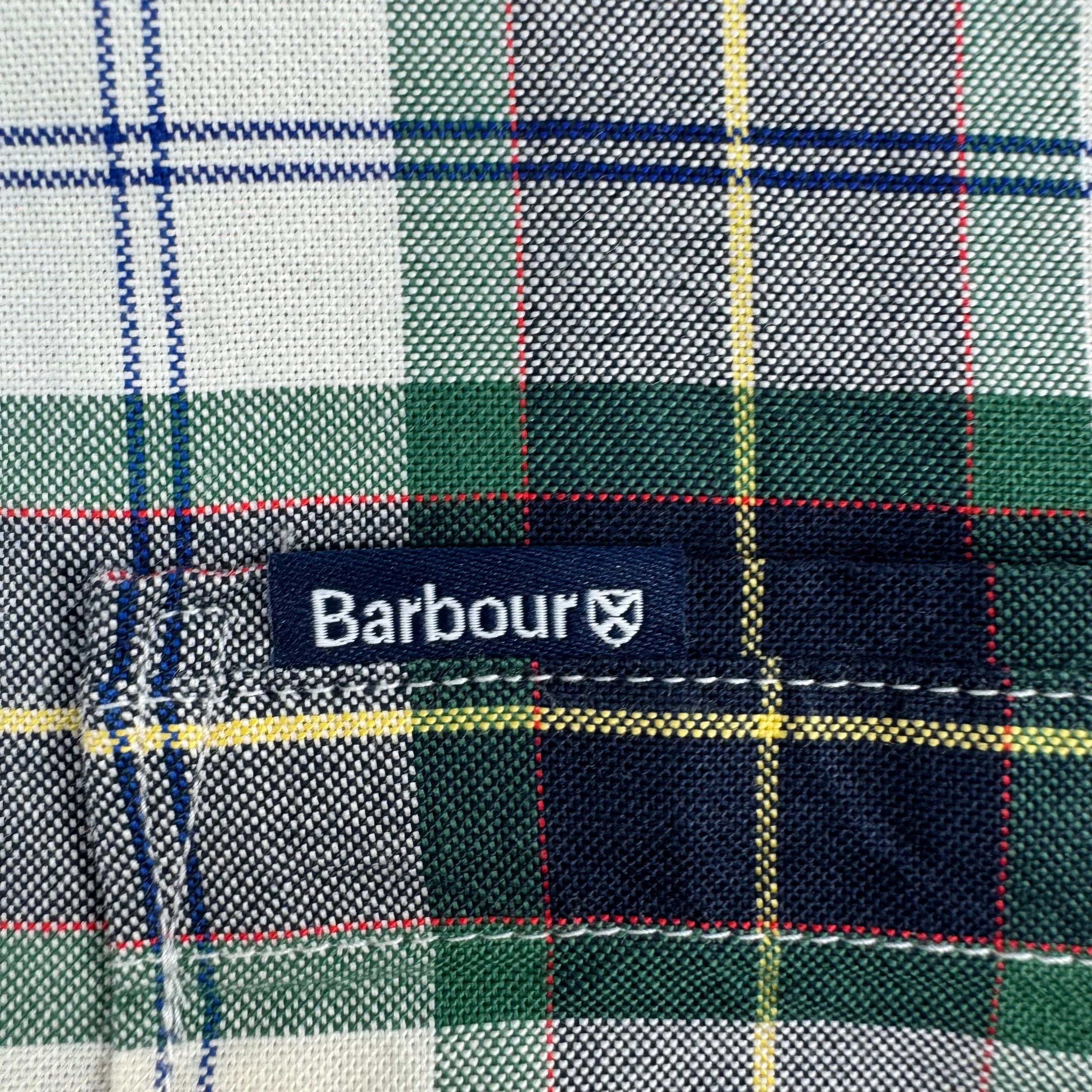 Barbour Barbour Kids Plaid Short Sleeve Shirt Green Size L 10-11Y Size US XXS / EU 40 - 3 Thumbnail