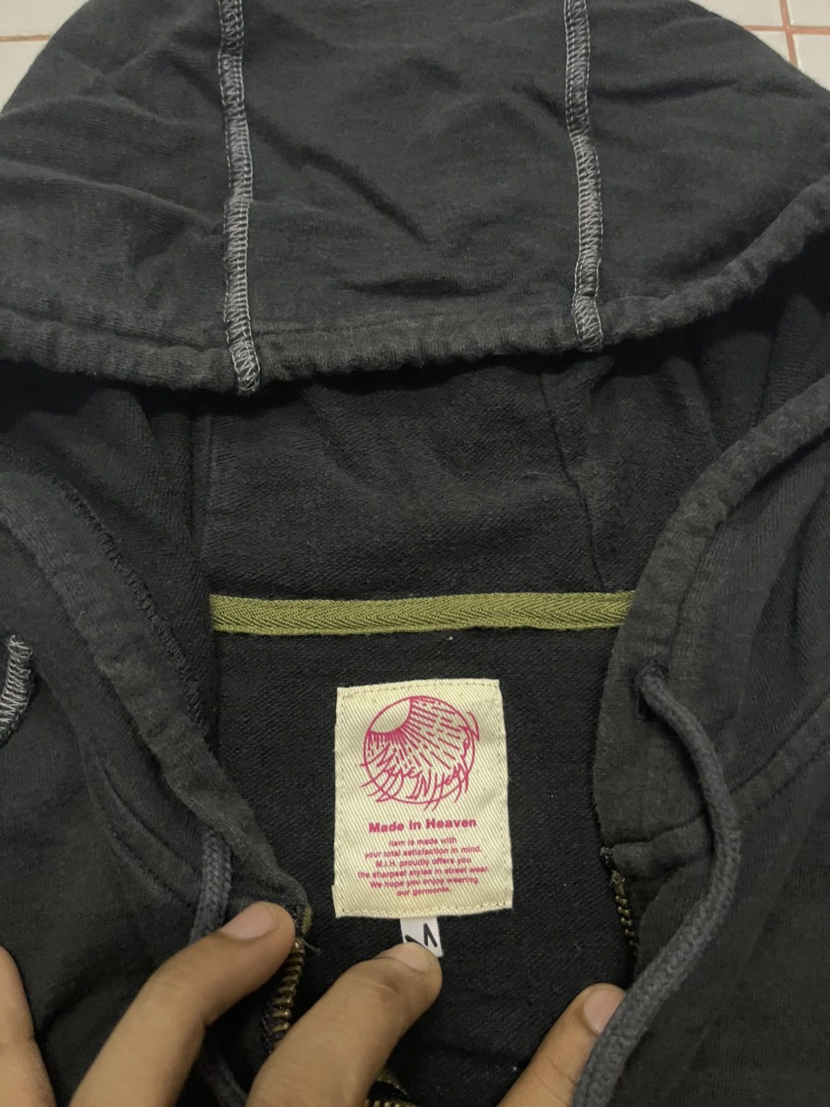 If Six Was Nine 2000s SKULL OF FREEDOM ZIPPER HOODIE JACKET SKULL DESIGN Size US M / EU 48-50 / 2 - 12 Thumbnail
