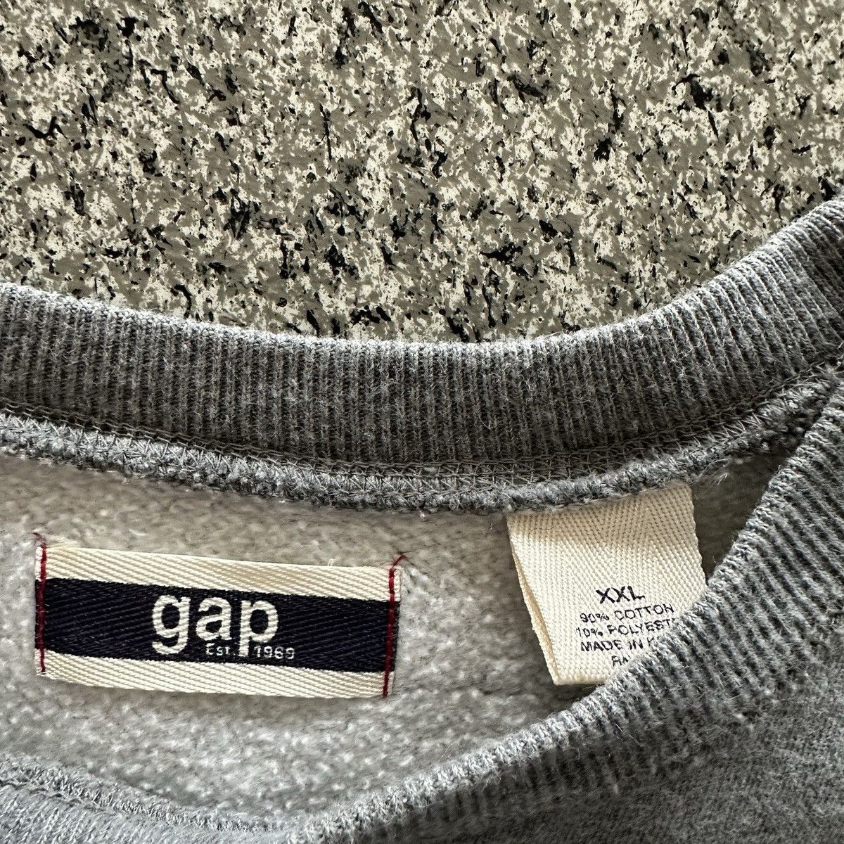 Gap Vintage Gap Sweatshirt Mens XXL Crewneck Pullover Y2K Grey Size US XXL / EU 58 / 5 - 2 Thumbnail