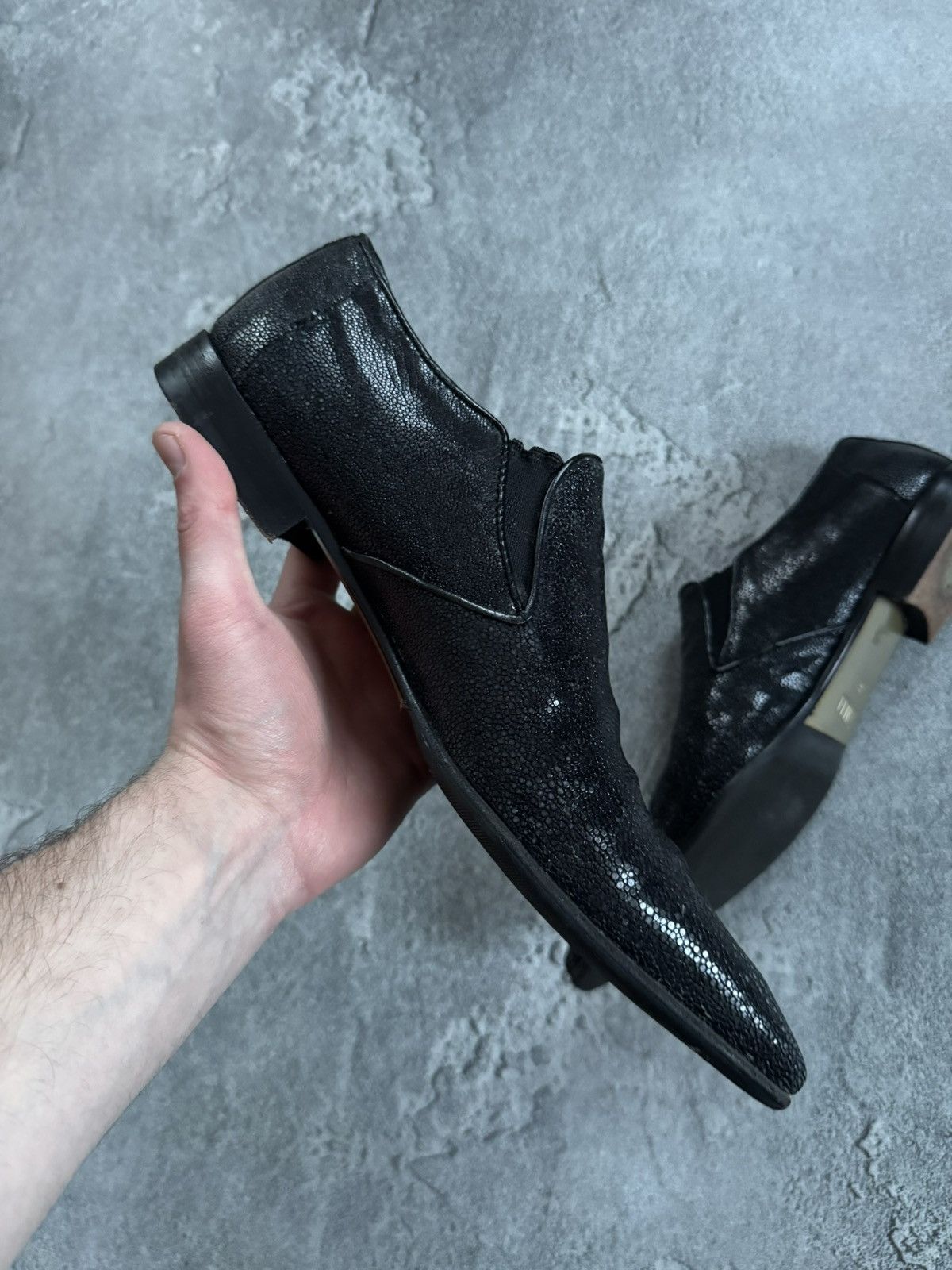 Zilli Zilli leather stingray skin shoes casual luxury Size US 8.5 / EU 41-42 - 9 Thumbnail