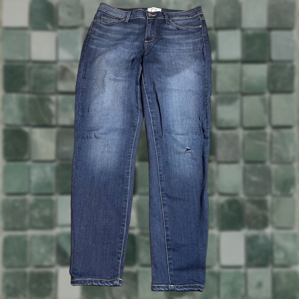 Paige Paige Jeans Womens Size 30 Blue Denim Cropped Regular Jeans Women 30 Blue Denim Paige Size 30" / US 8 / IT 44 - 1 Thumbnail
