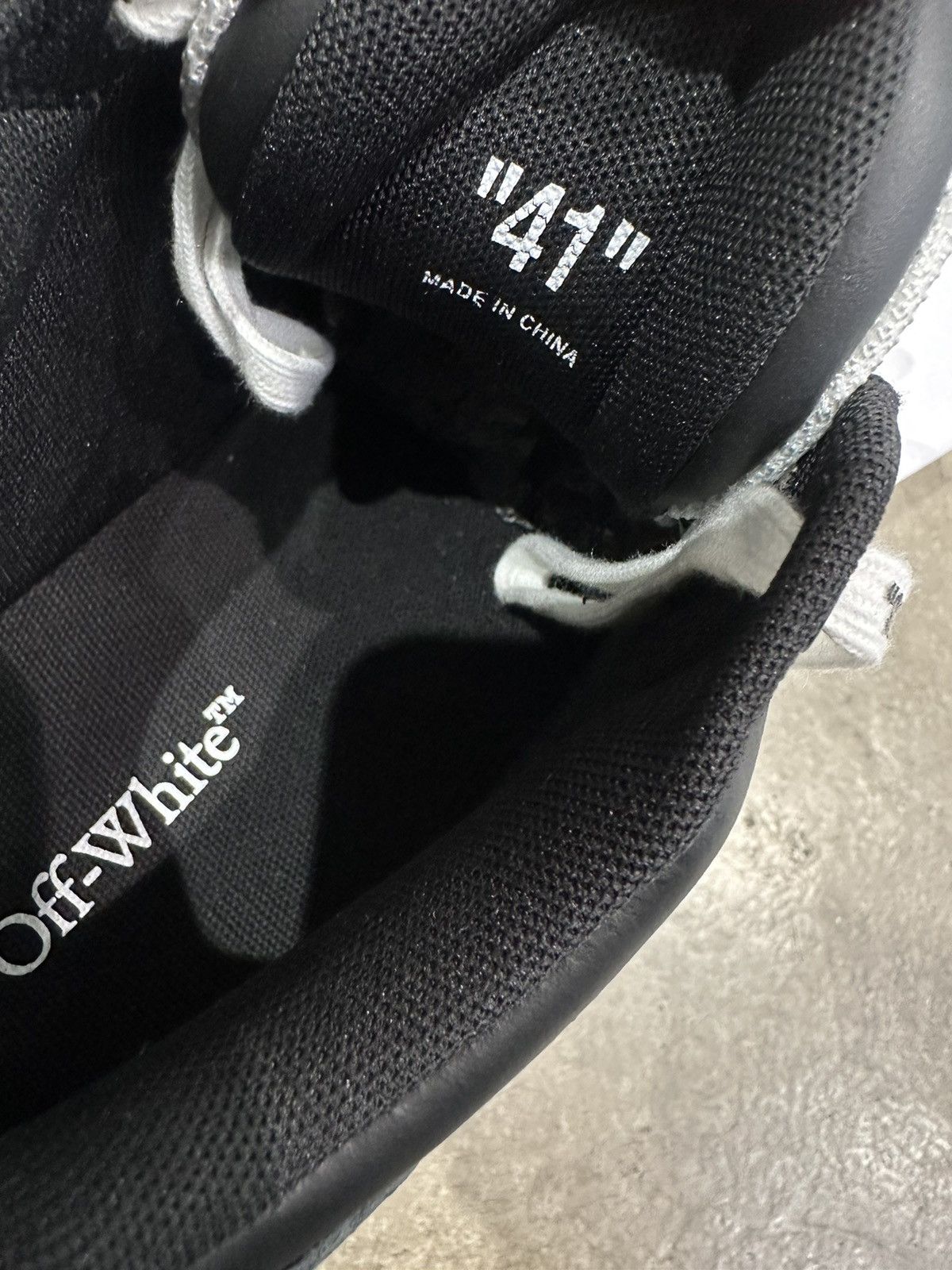 Off-White Off White Out Of Office Black White Sneaker Size US 8 / EU 41 - 6 Thumbnail