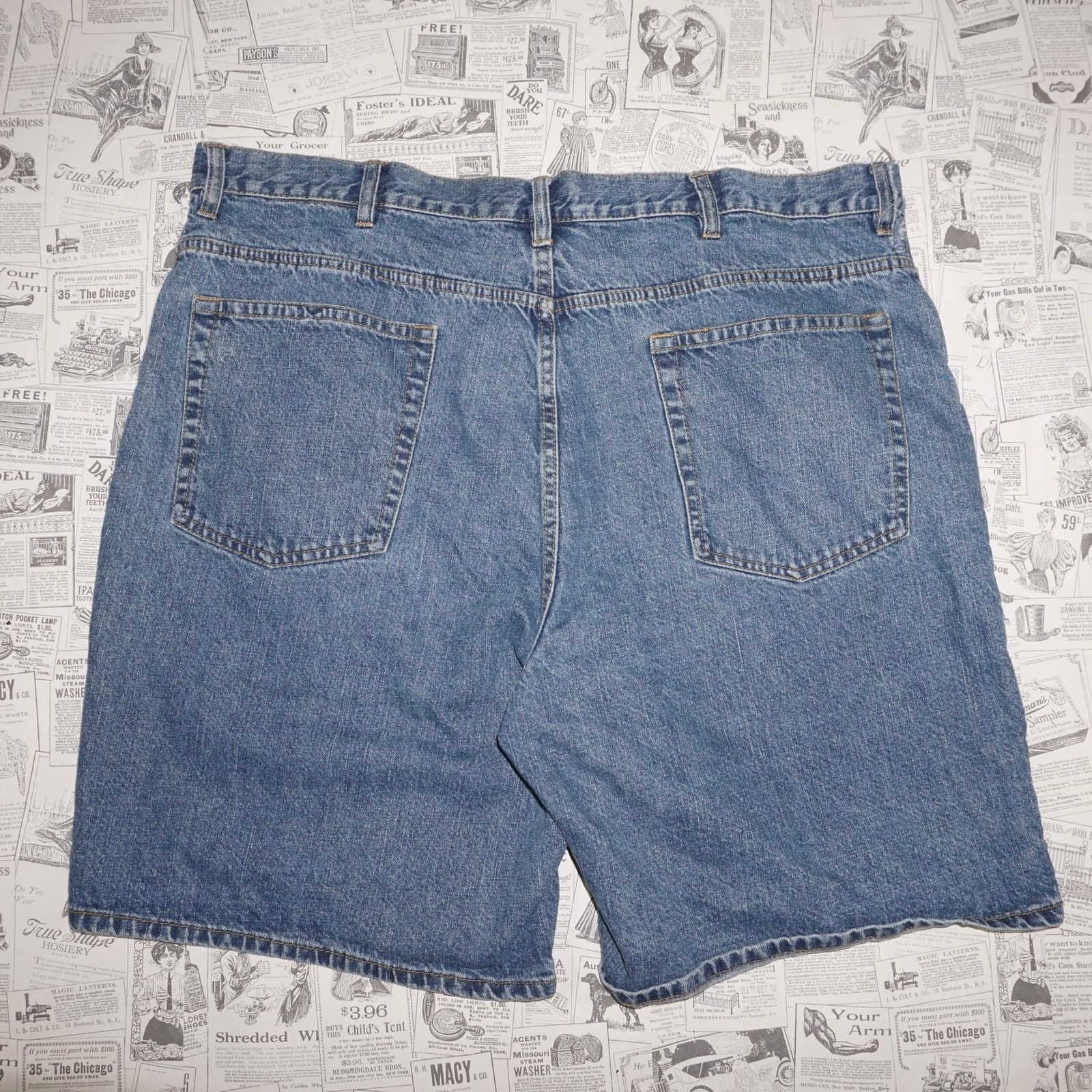 Route 66 42 - Vintage y2k route 66 denim 00s summer jean shorts jorts Size US 42 / EU 58 - 2 Thumbnail