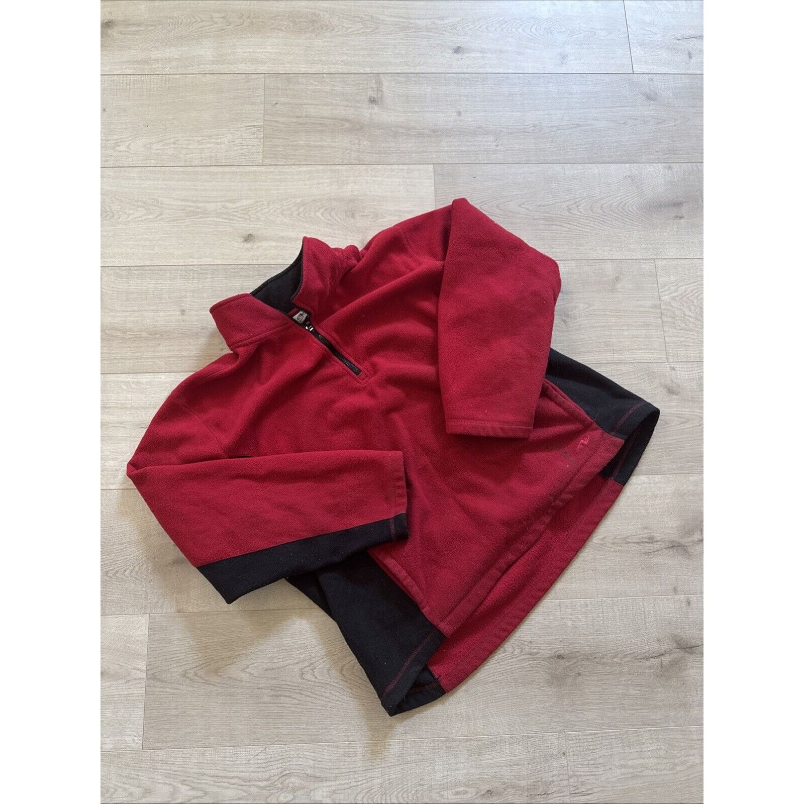 Athletic Works Men’s XL Athletic Works Red Half Zip Up Jacket Size US XL / EU 56 / 4 - 1 Thumbnail